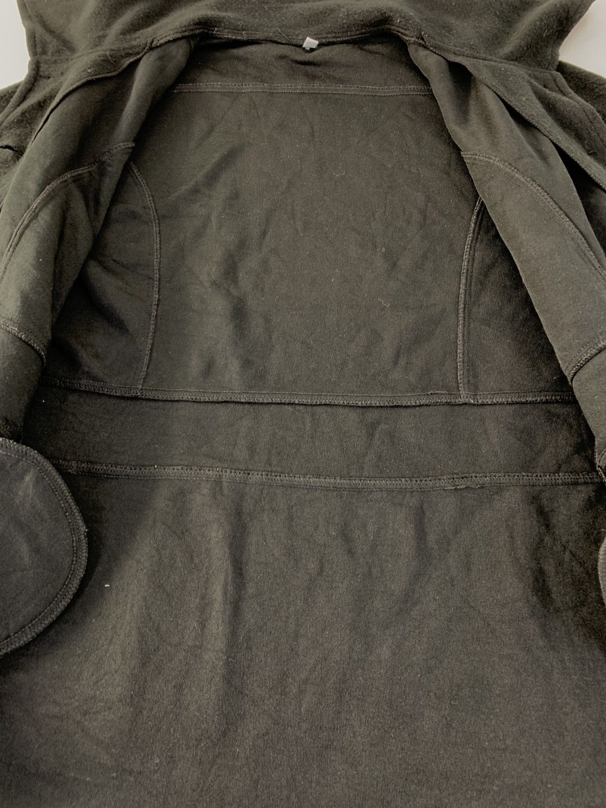 Designer × Vintage 90s Japanese Brand Peacoat Full Button Fleece Jacket Size S / US 4 / IT 40 - 4 Thumbnail