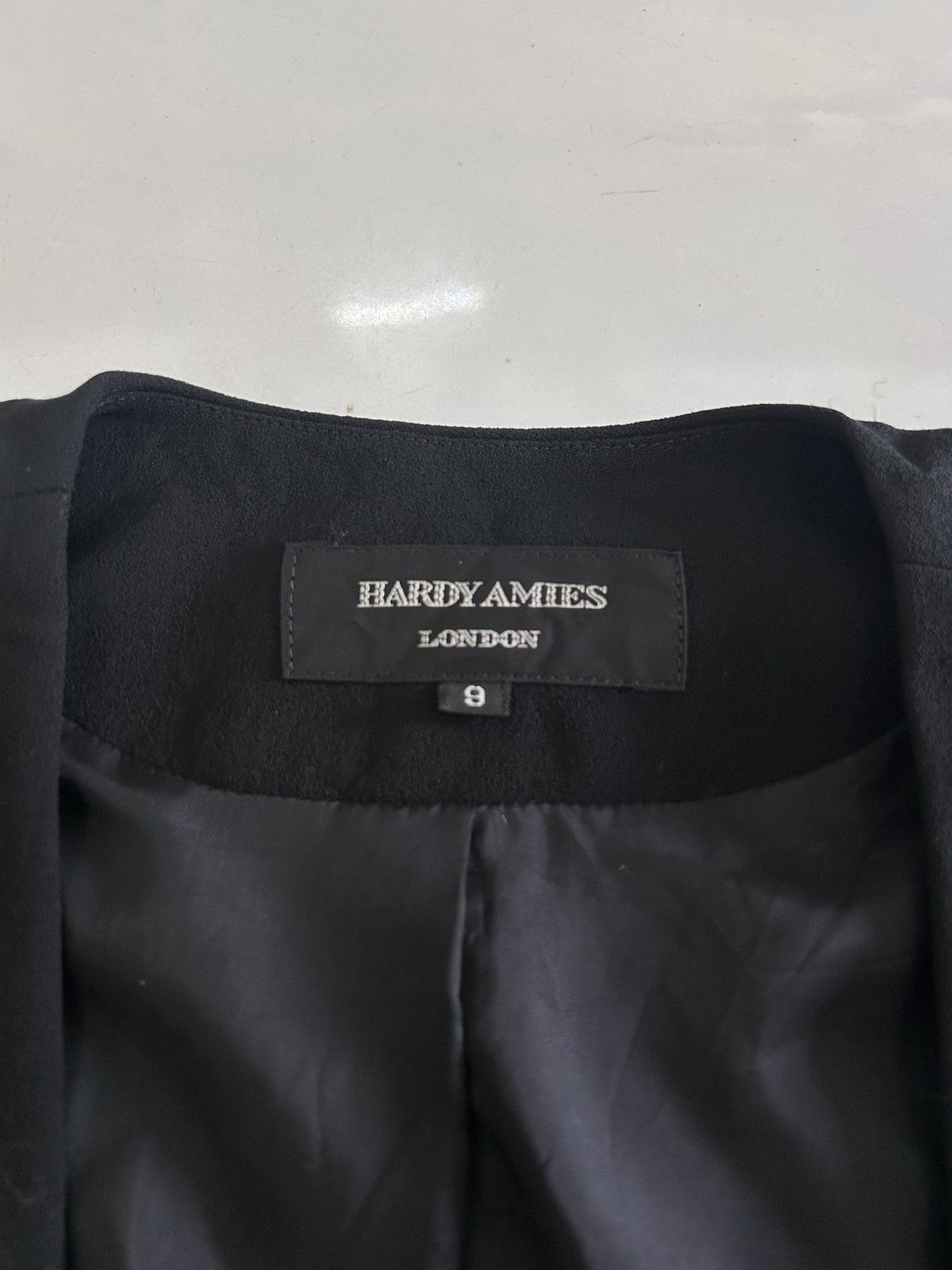 Designer × Hardy Amies × Vintage Vintage HARDY AMIES London Wool Blazers Size ONE SIZE - 8 Thumbnail