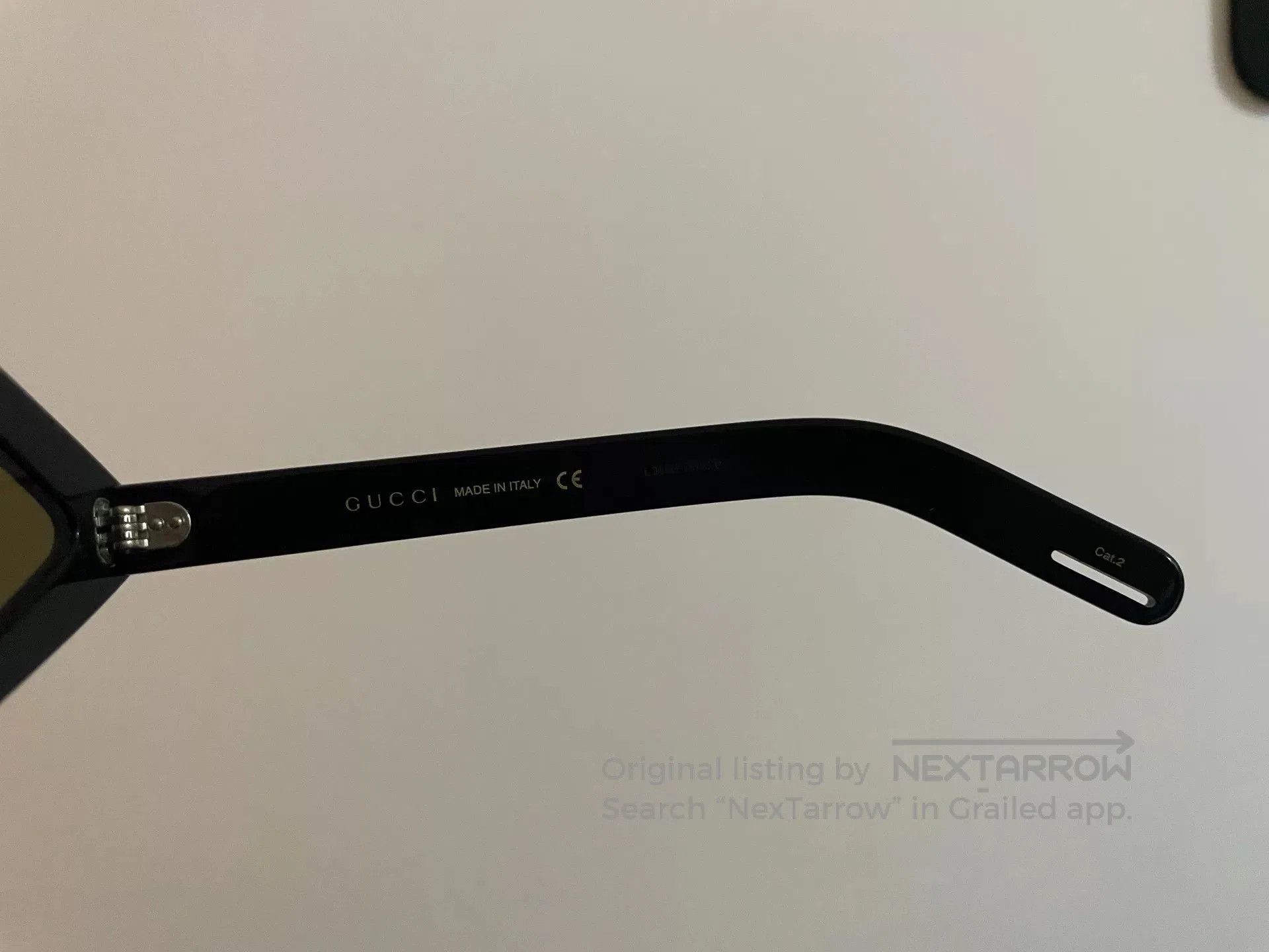 Gucci Gucci 19 Resort Geometric Pointed Sunglasses. Size ONE SIZE - 3 Thumbnail