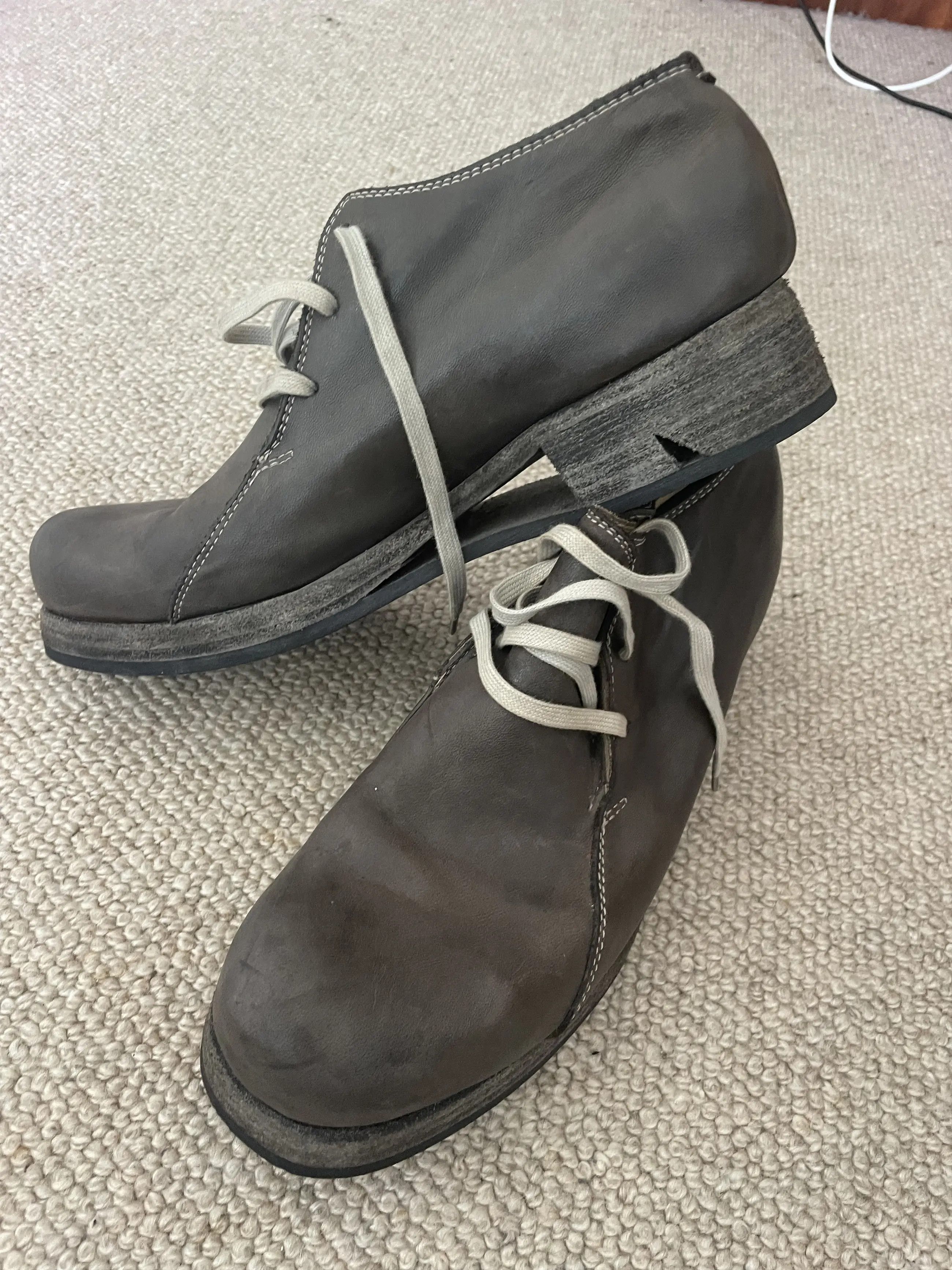 Other X Bbs Leather Lace Up Shoes in Brown, Men's (Size 9.5)