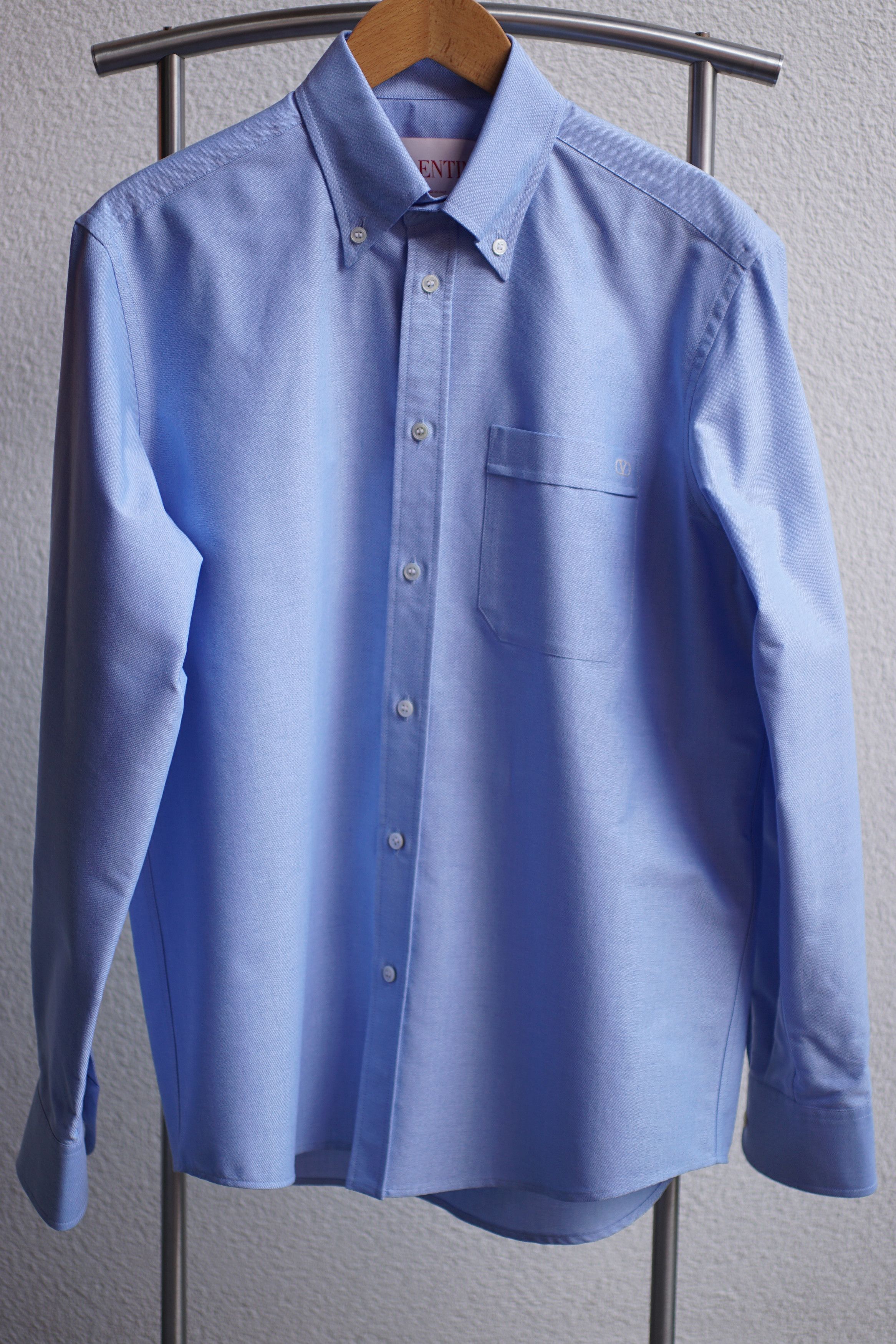 Valentino Oxford button-down shirt Size US M / EU 48-50 / 2 - 2 Thumbnail