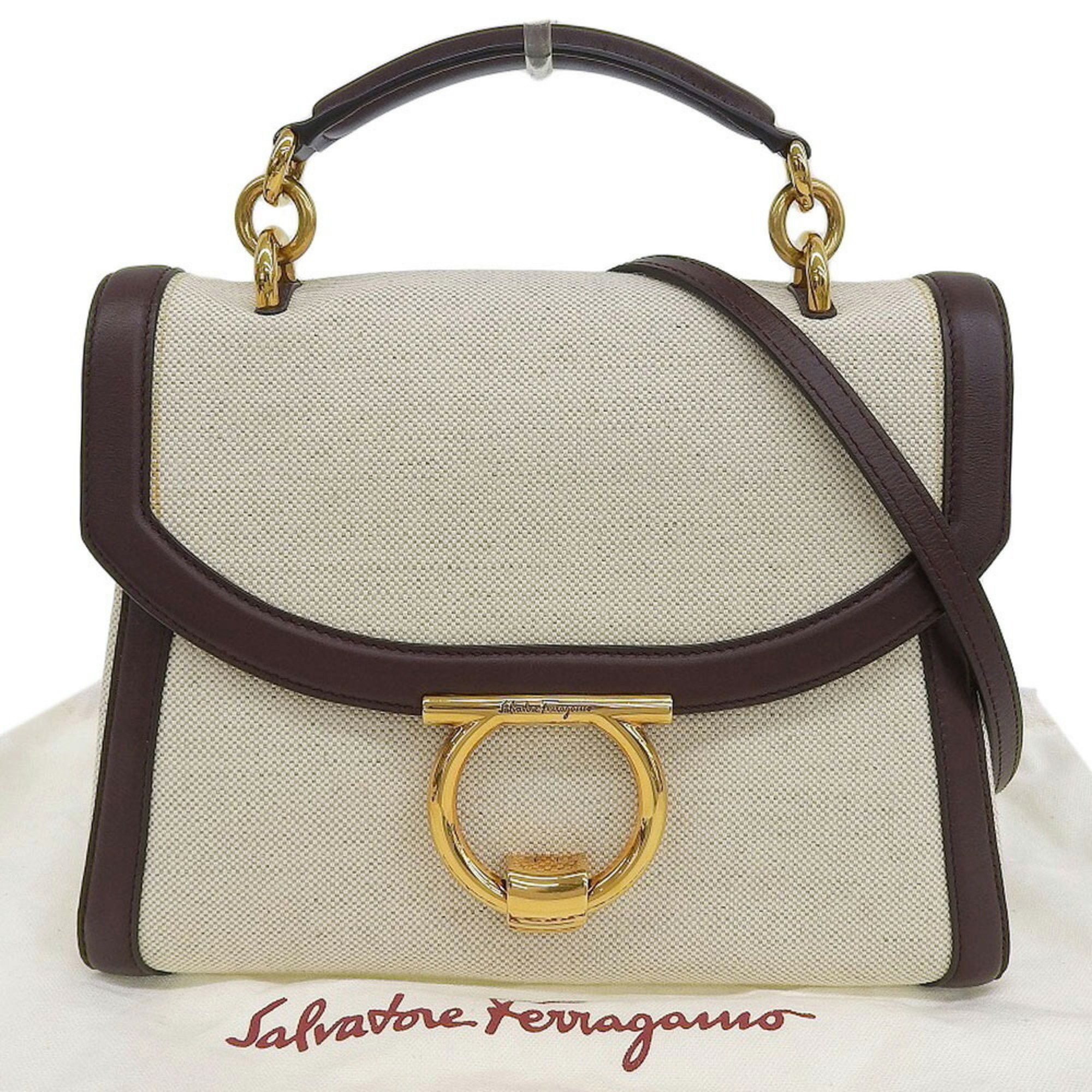 Salvatore Ferragamo Salvatore Ferragamo Gancini Bag EE 21 2943 Handbag Size ONE SIZE - 1 Thumbnail