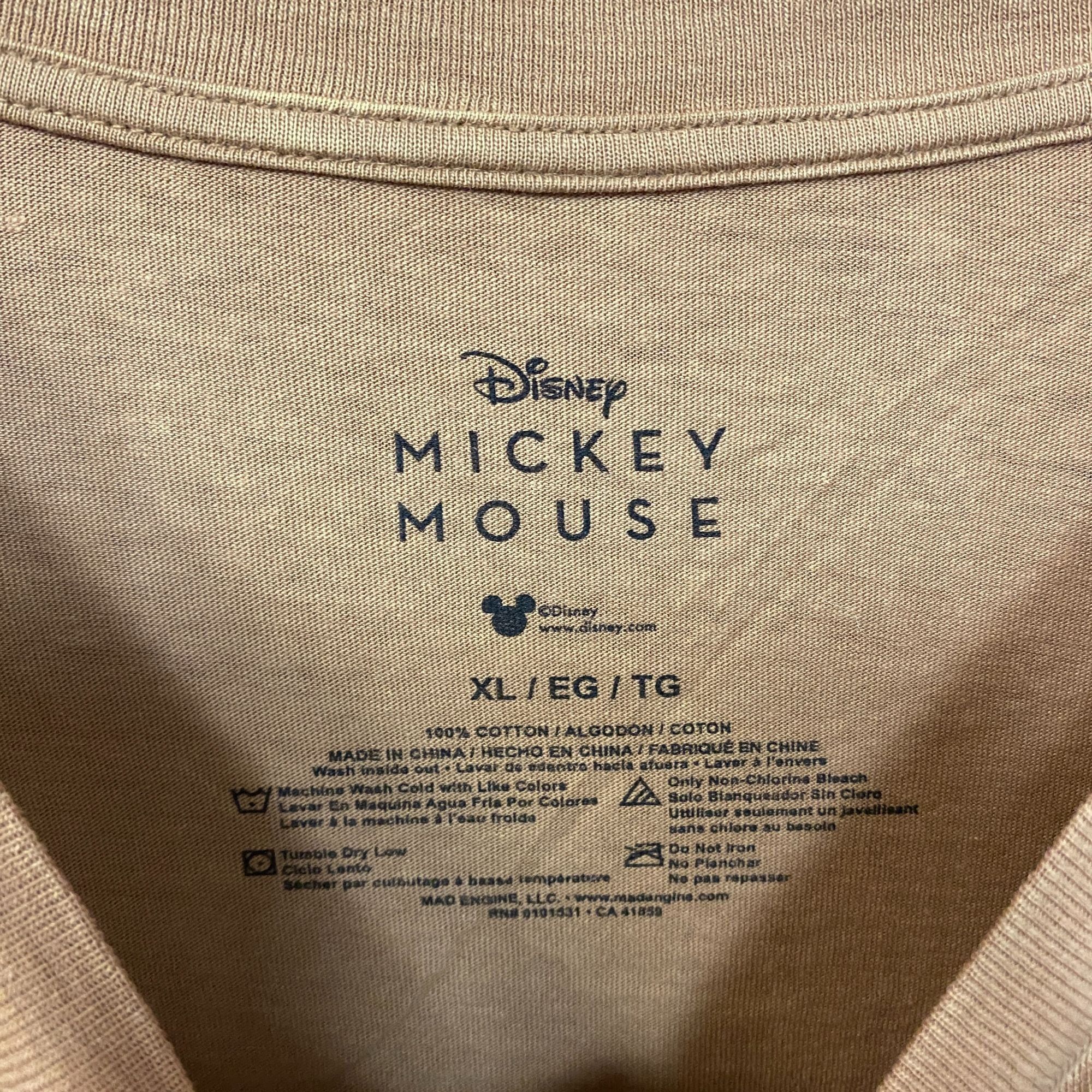 Disney Disney Mickey Mouse Golden Days Brown Crop Top XL Size XL / US 12-14 / IT 48-50 - 4 Thumbnail