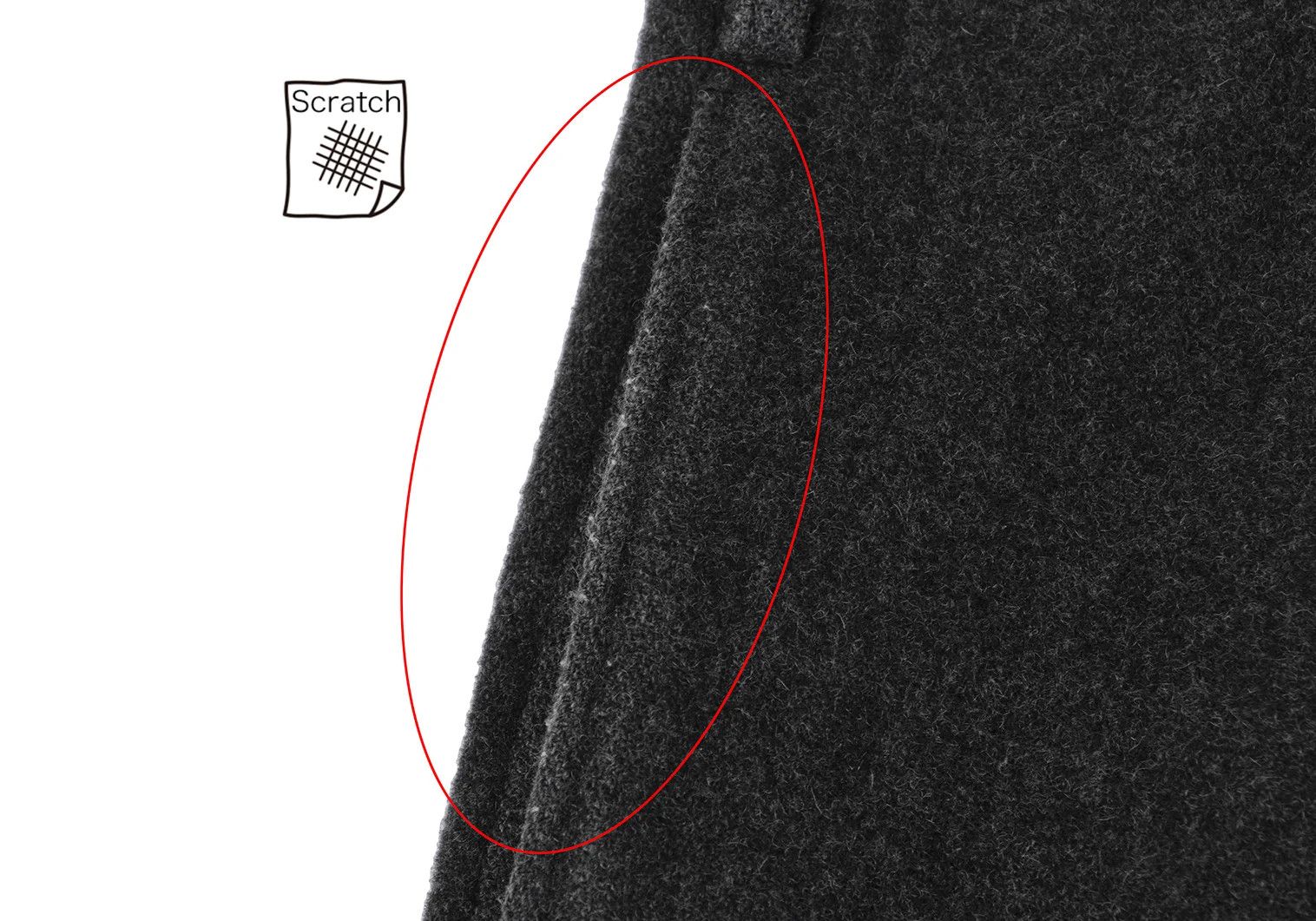 Jean Paul Gaultier Melton Wool Waist String Pants in Gray Size US 34 / EU 50 - 5 Thumbnail