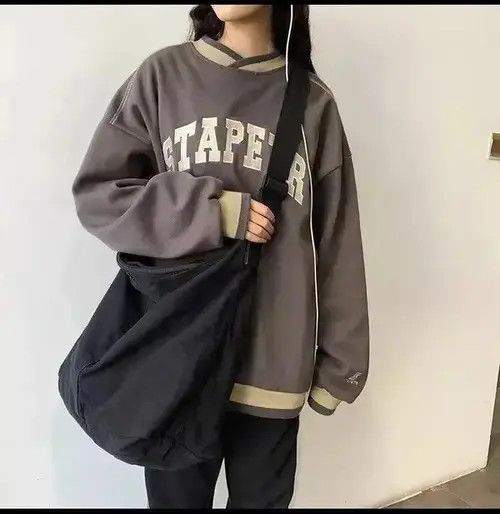 Japanese Brand × Vintage Shoulder Bag Large Canvas Crossbody y2k military Size ONE SIZE - 3 Thumbnail