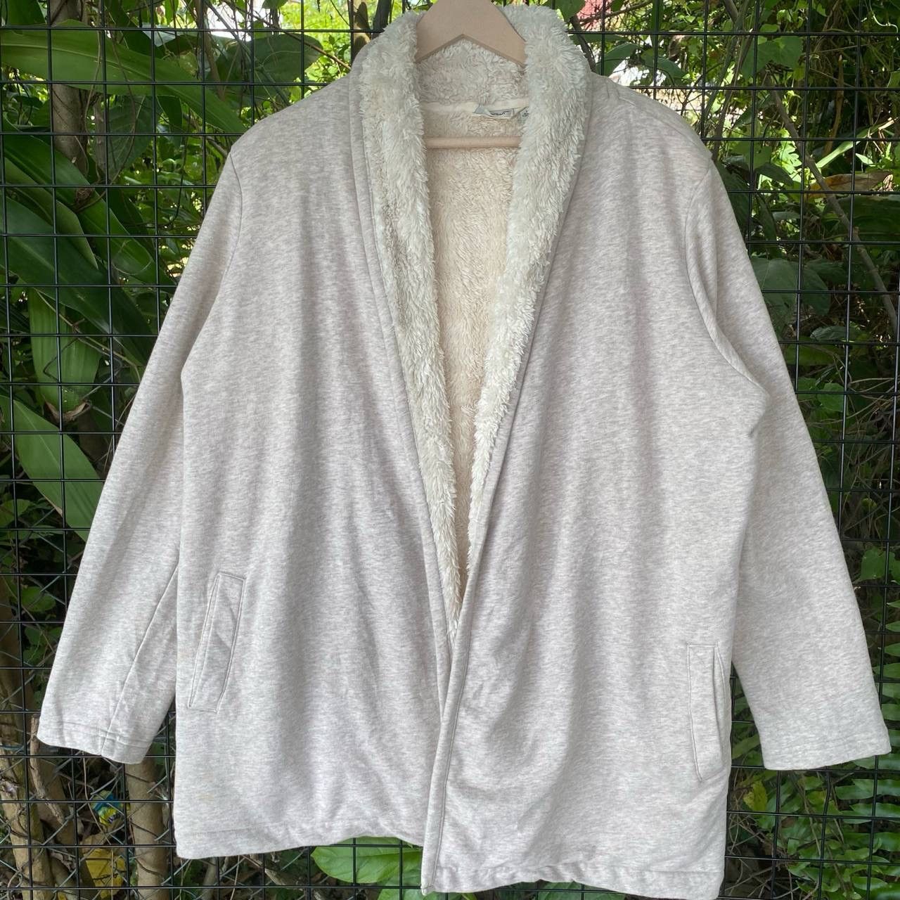 L.L. Bean Vtg LL Bean Sherpa Button Less Cardigan Size XL / US 12-14 / IT 48-50 - 2 Thumbnail