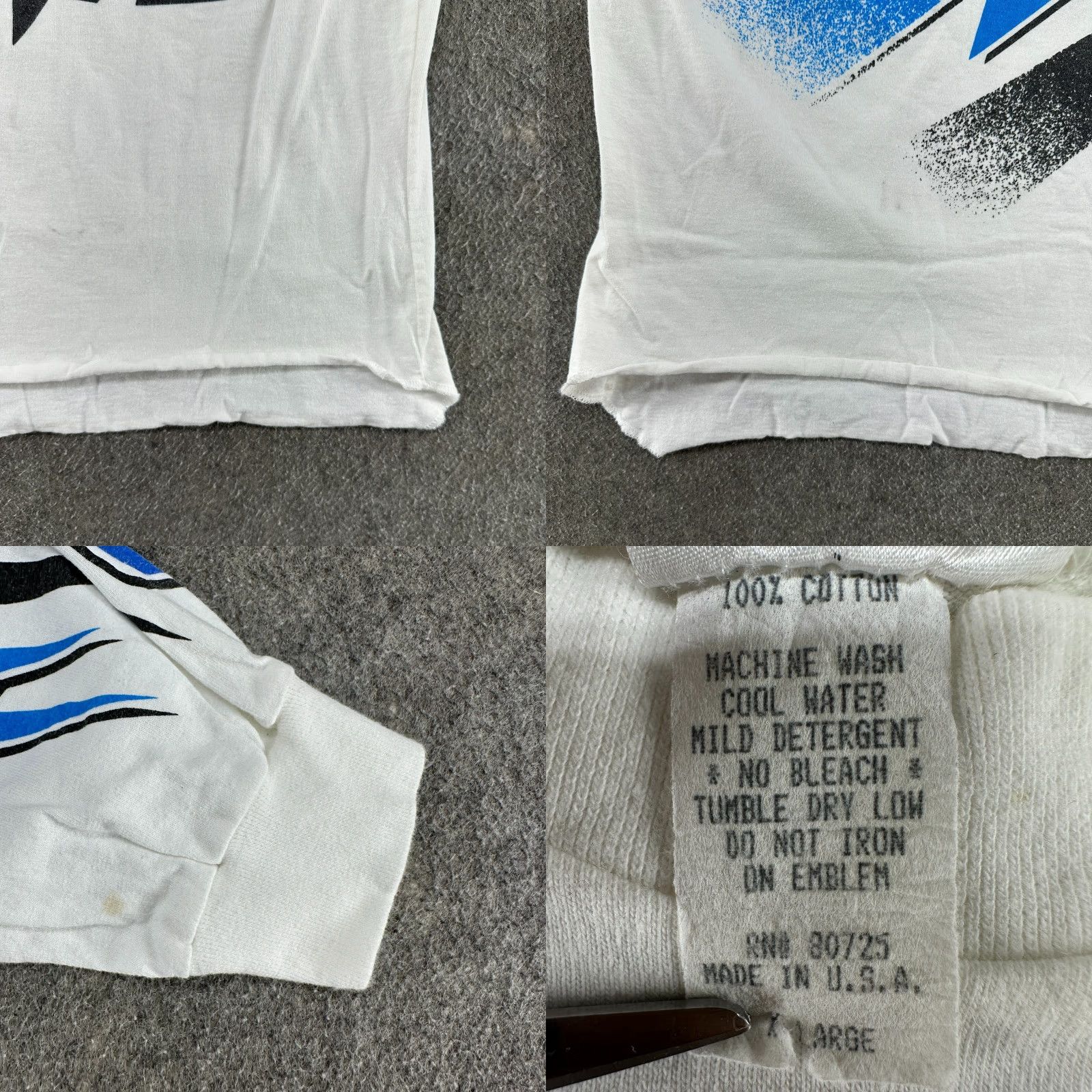 Vintage VINTAGE JT Racing USA Shirt Mens XL White Long Sleeve Motocross Cotton 90s Size US XL / EU 56 / 4 - 8 Thumbnail