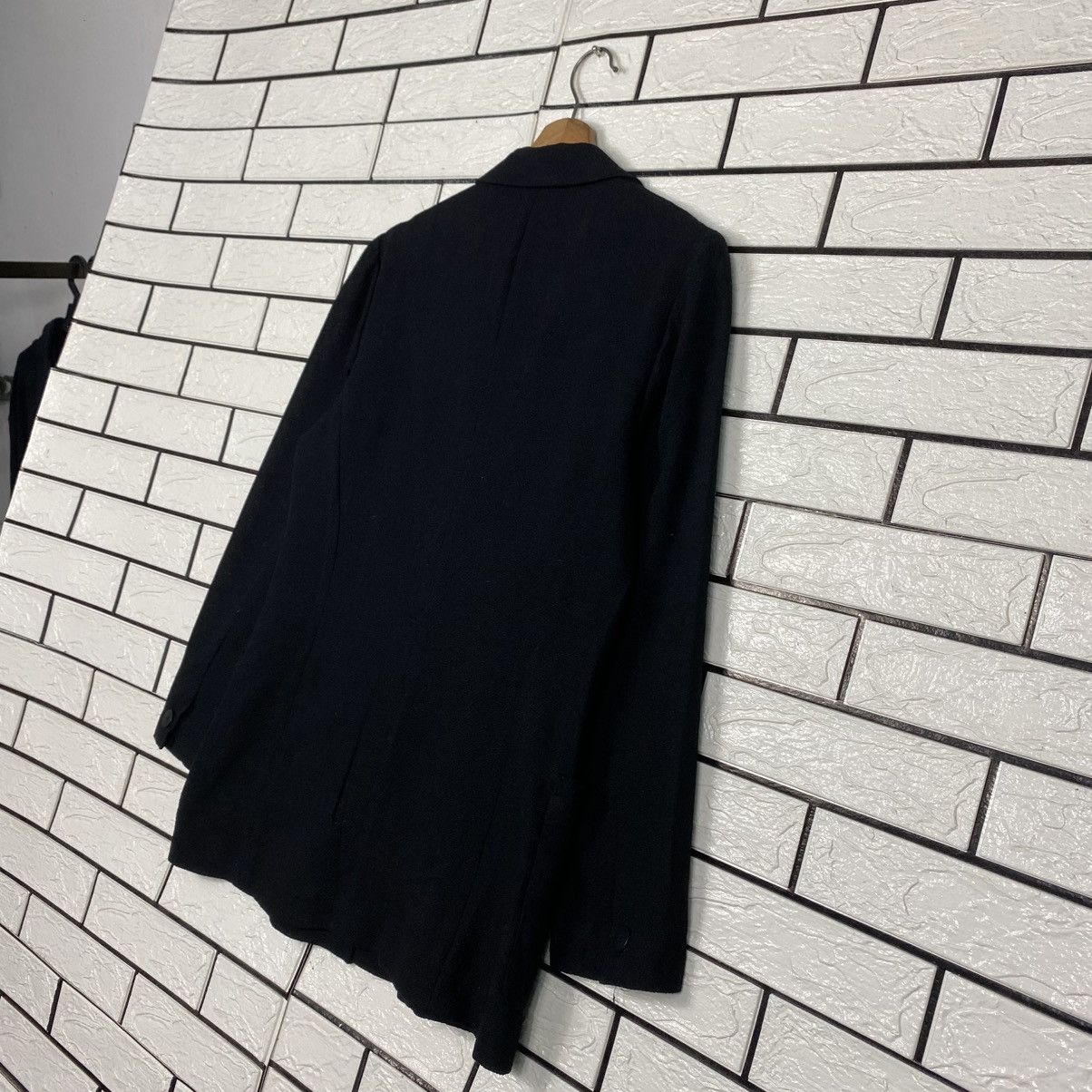 Burberry 📌Rich Black Button Jacket Burberrys Size US XXS / EU 40 - 11 Thumbnail