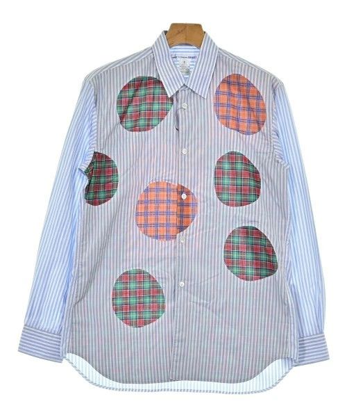 Comme des Garcons SHIRT Shirt Check Patch Switch Striped Size US S / EU 44-46 / 1 - 1 Thumbnail