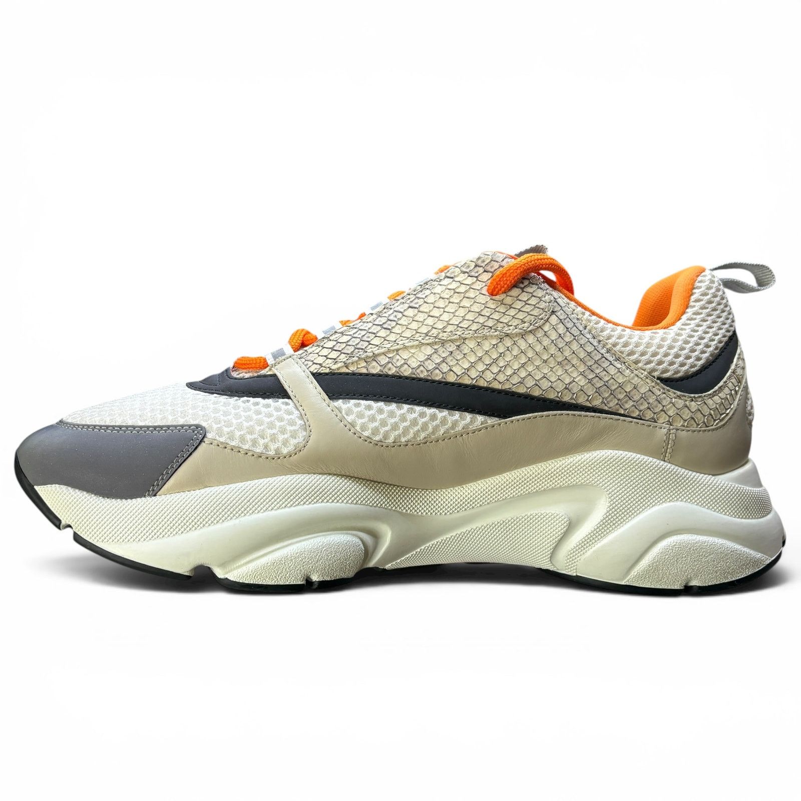Dior Size 11 - Dior B22 Python Beige Sneakers Size US 11 / EU 44 - 5 Thumbnail