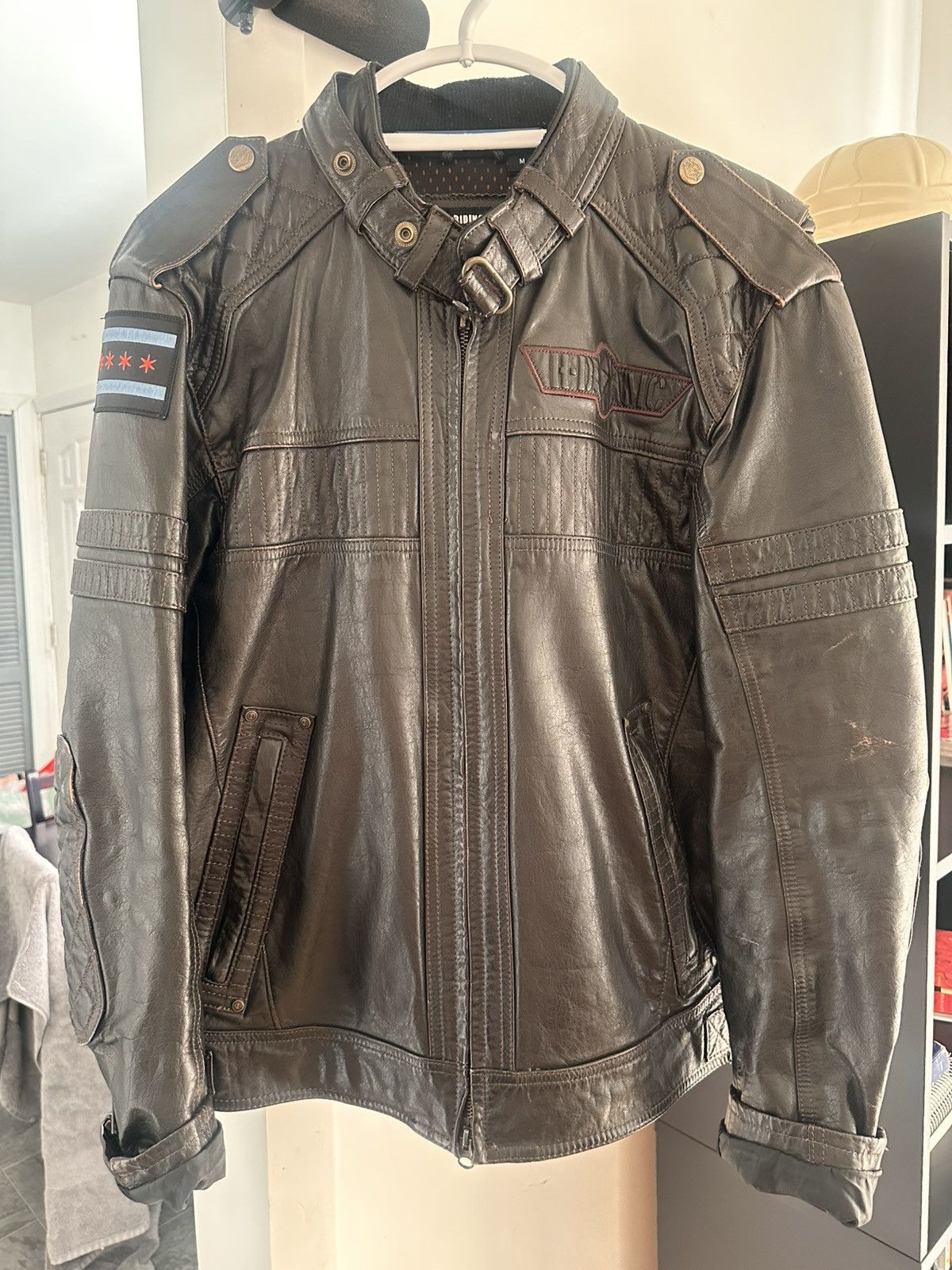 Harley Davidson Medium Harley Davidson Brown Leather Jacket Size US M / EU 48-50 / 2 - 1 Thumbnail