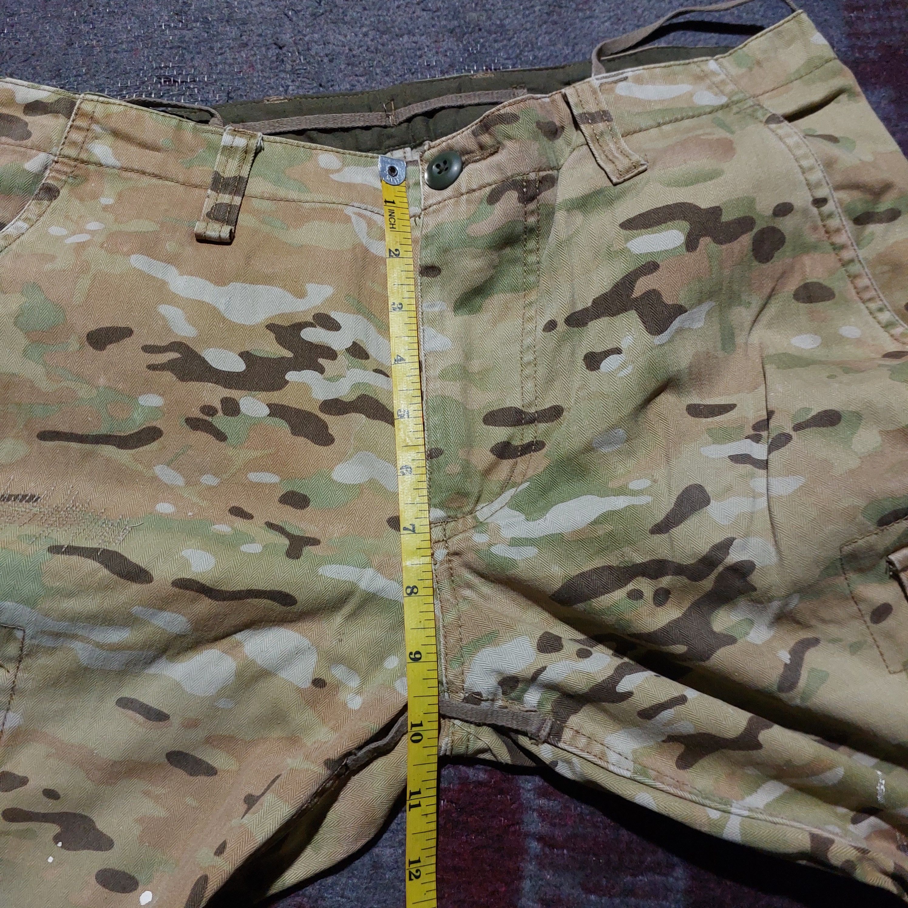 Buzz Rickson's Sophnet Camouflage Paint Splattered Cargo Pants Size US 32 / EU 48 - 21 Thumbnail