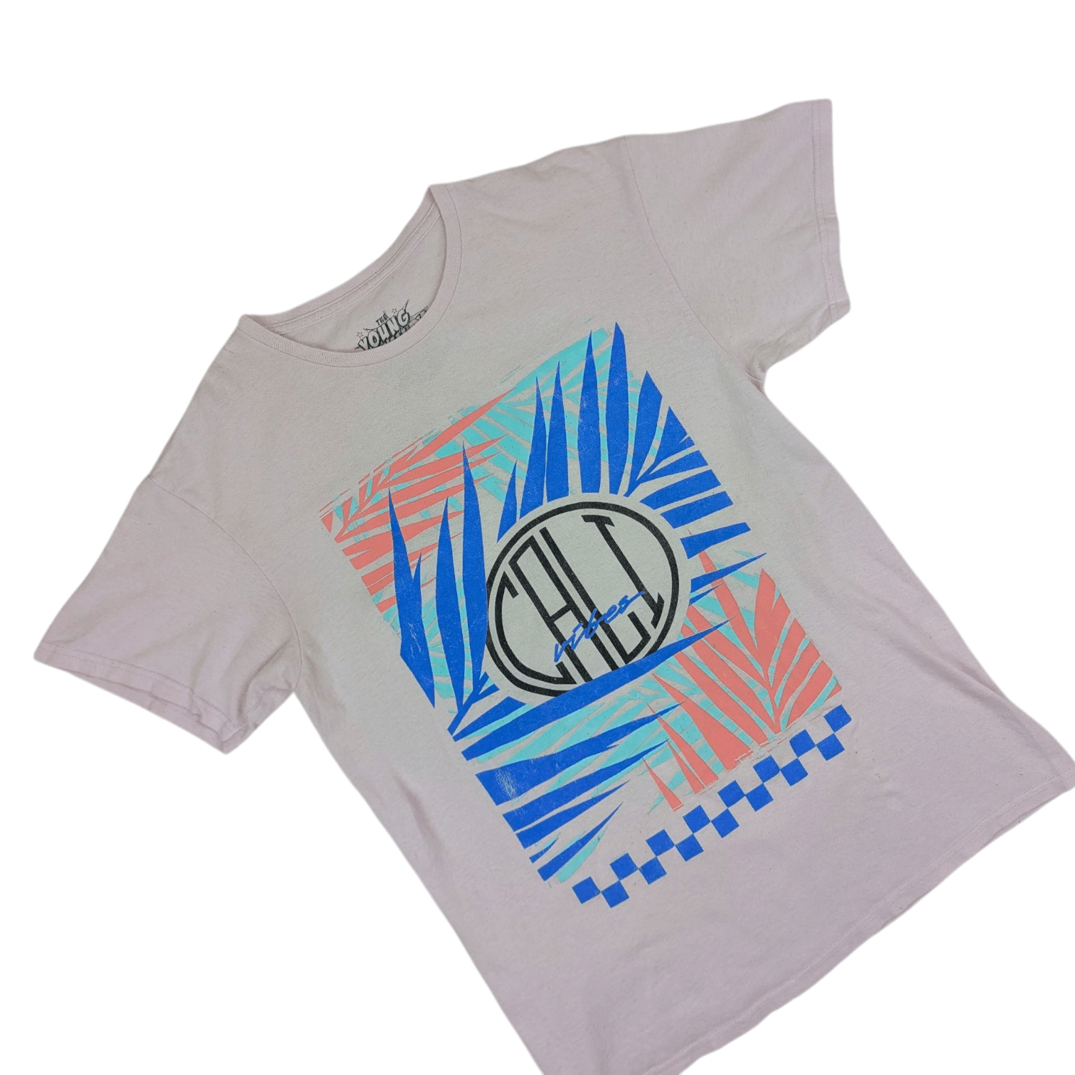 Band Tees THE YOUNG & WILD Cali Vibes Ska Reggae Festival Music Tee Size US M / EU 48-50 / 2 - 2 Thumbnail