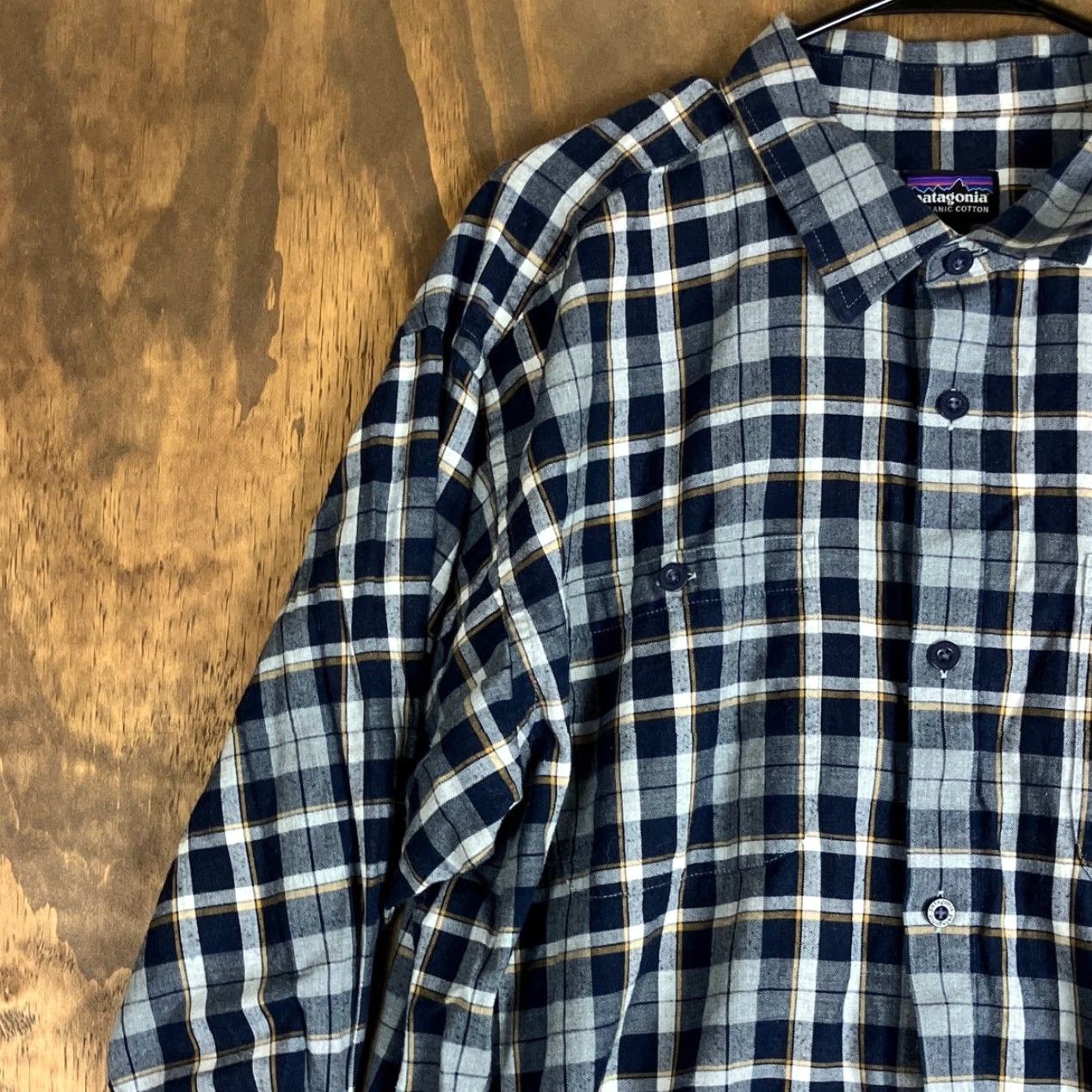 Patagonia Patagonia Shirt Plaid Multi Tartan Organic Cotton Button-Down XL Mens Blue Flannel Casual Workwear Size US XL / EU 56 / 4 - 4 Thumbnail