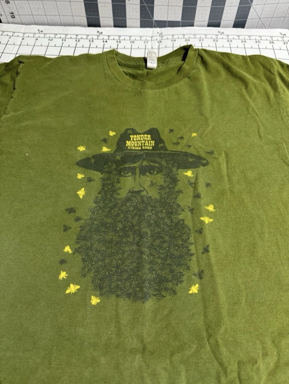 American Apparel Yonder Mountain String Band 2007 Concert T-shirt Size L Size US L / EU 52-54 / 3 - 1 Thumbnail