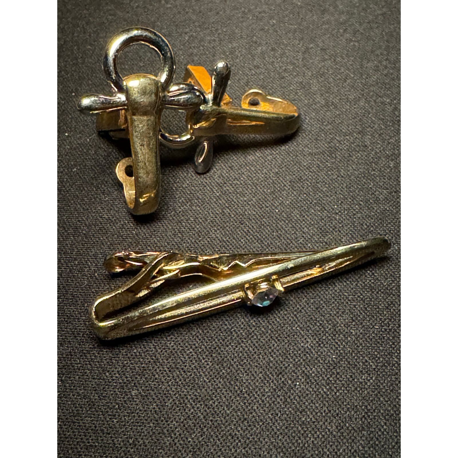 Other Vintage Swank Tie Bar and Anchor Cuff Links Size ONE SIZE - 1 Thumbnail