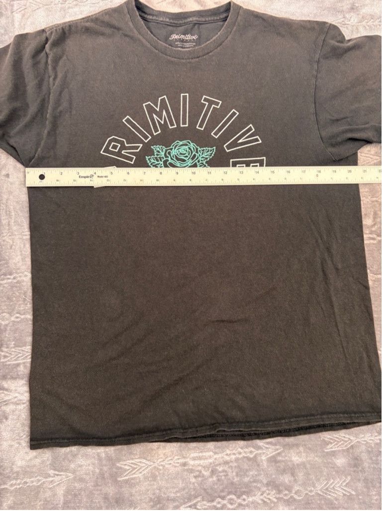 Primitive Men's Primitive Skateboarding Apparel T-shirt Size L Black Size US L / EU 52-54 / 3 - 3 Thumbnail