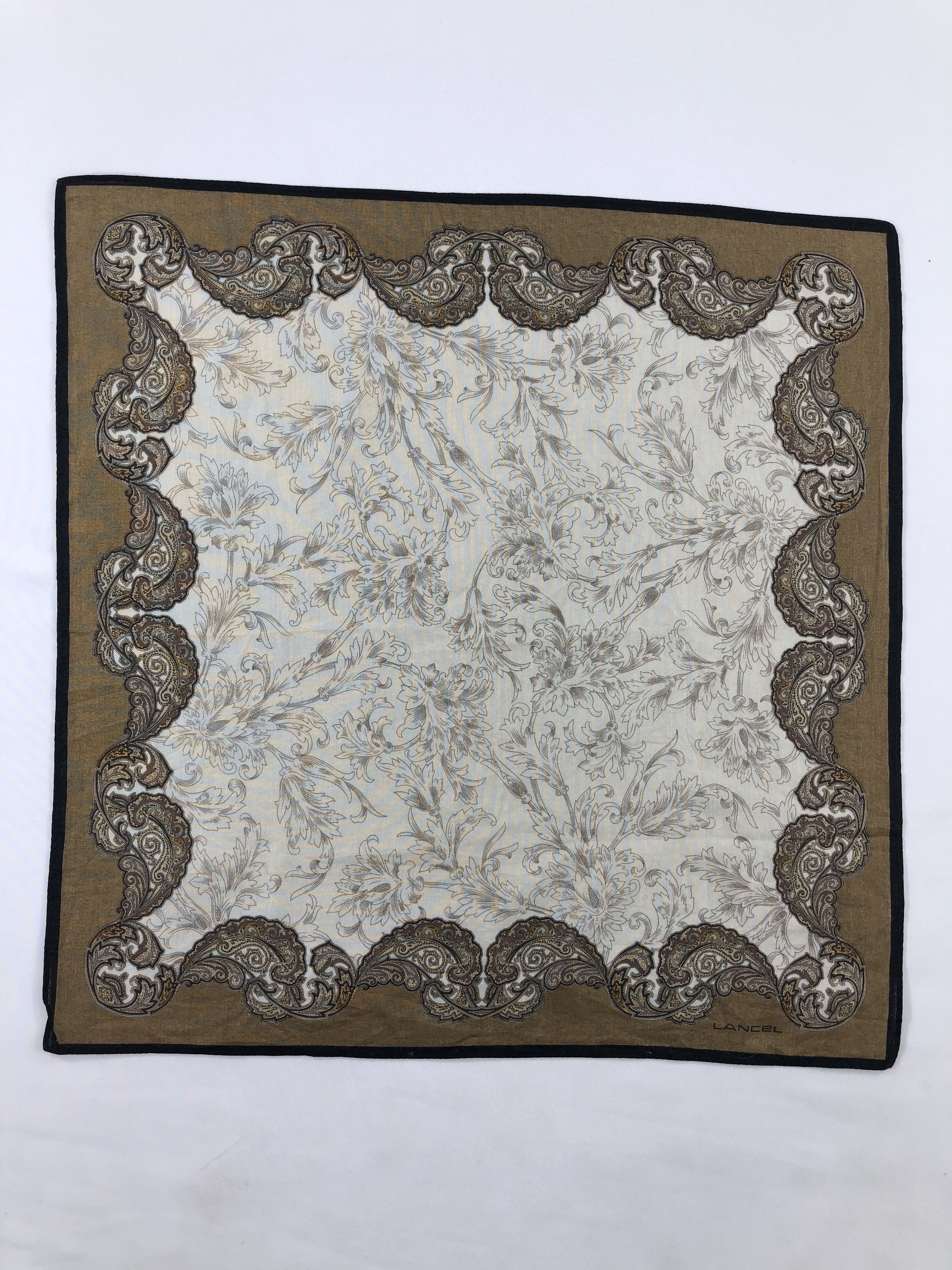 Lancel × Vintage Lancel Handkerchief / Bandana / Neckerchief Size ONE SIZE - 2 Thumbnail