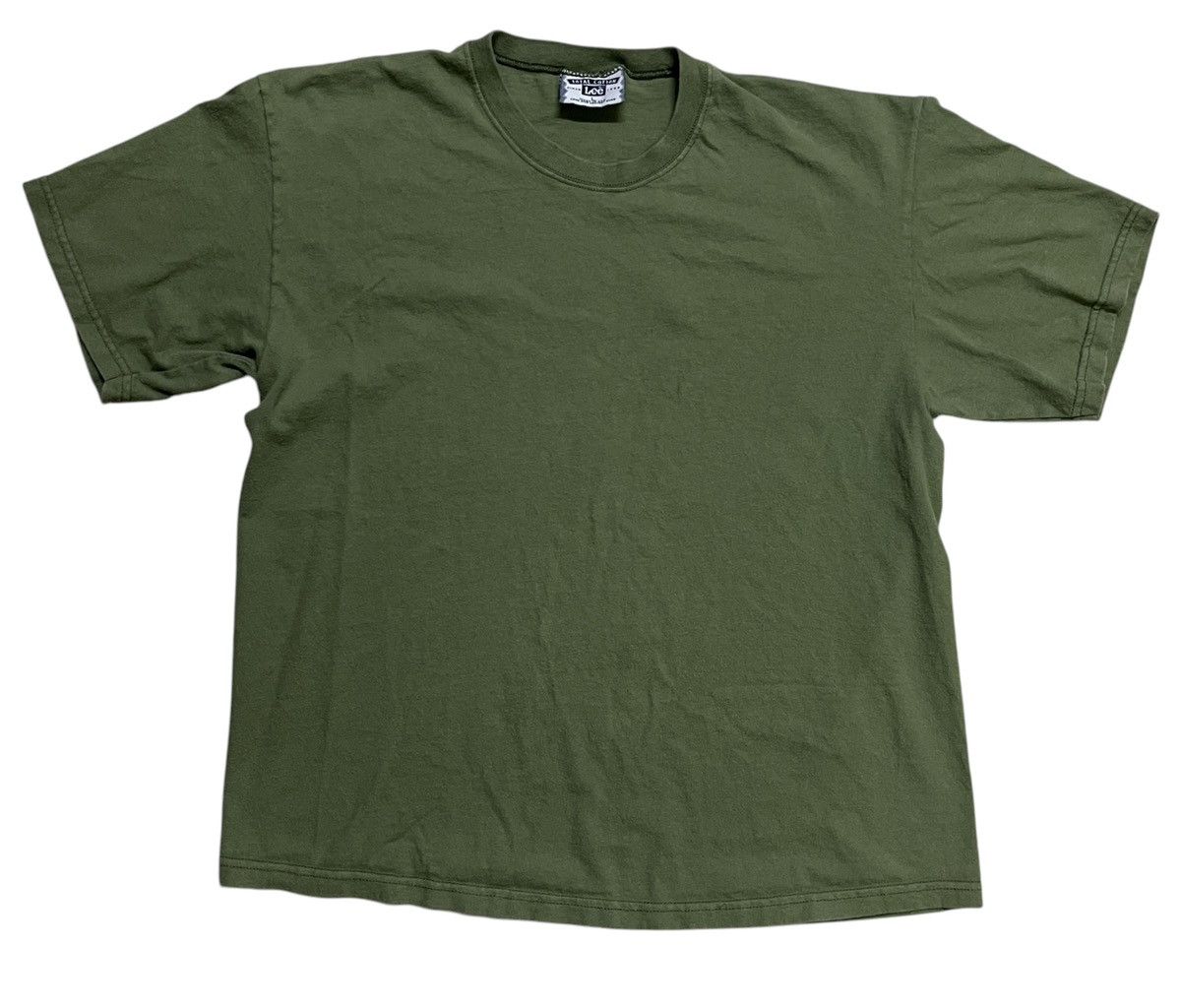 Lee × Vintage Vintage Lee Plain T Shirt Size US M / EU 48-50 / 2 - 1 Thumbnail