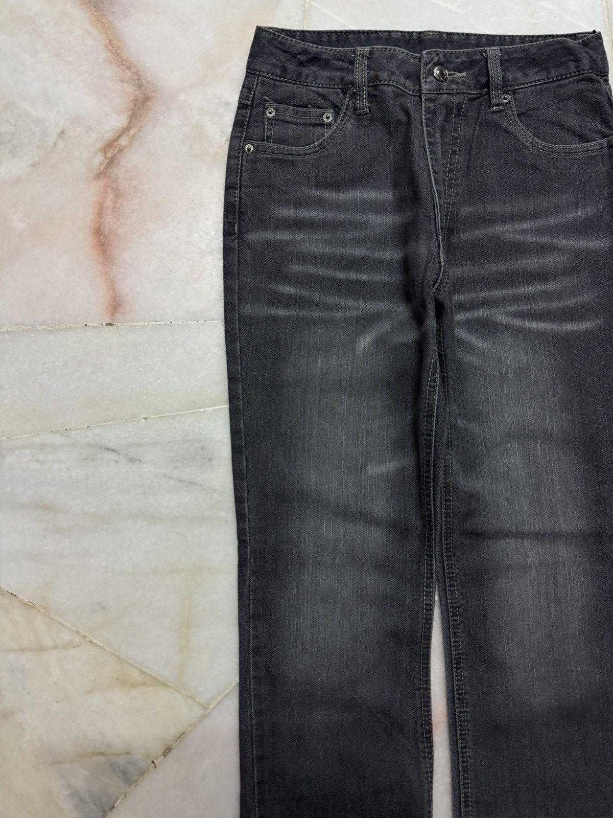 Japanese Brand 💥INSANE💥VINTAGE JAPANESE MUDWASHED WHISKER STYLE JEANS Size US 26 / EU 42 - 4 Thumbnail
