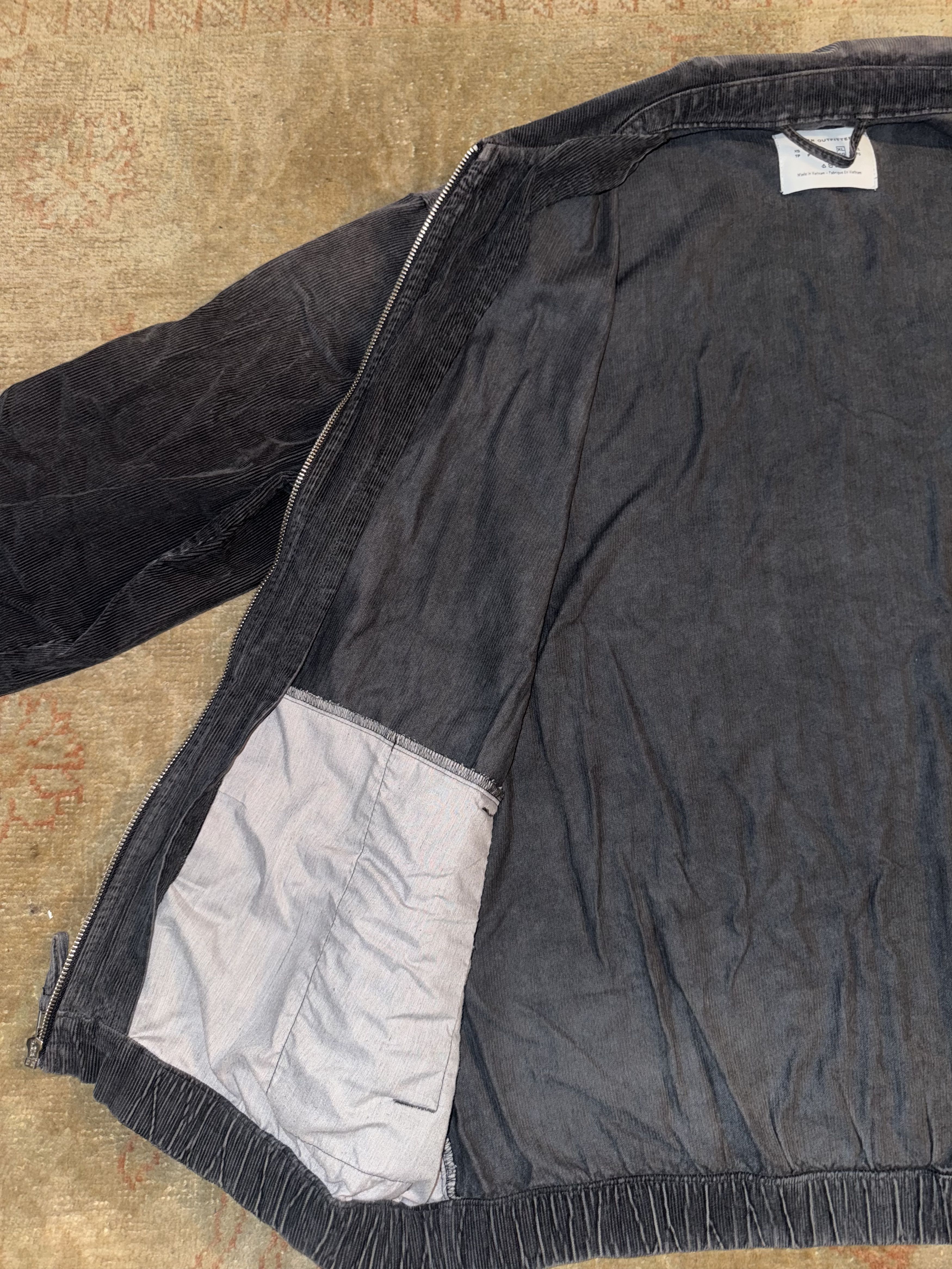 Urban Outfitters UO Corduroy Zip-Up Jacket. Size US XL / EU 56 / 4 - 10 Thumbnail