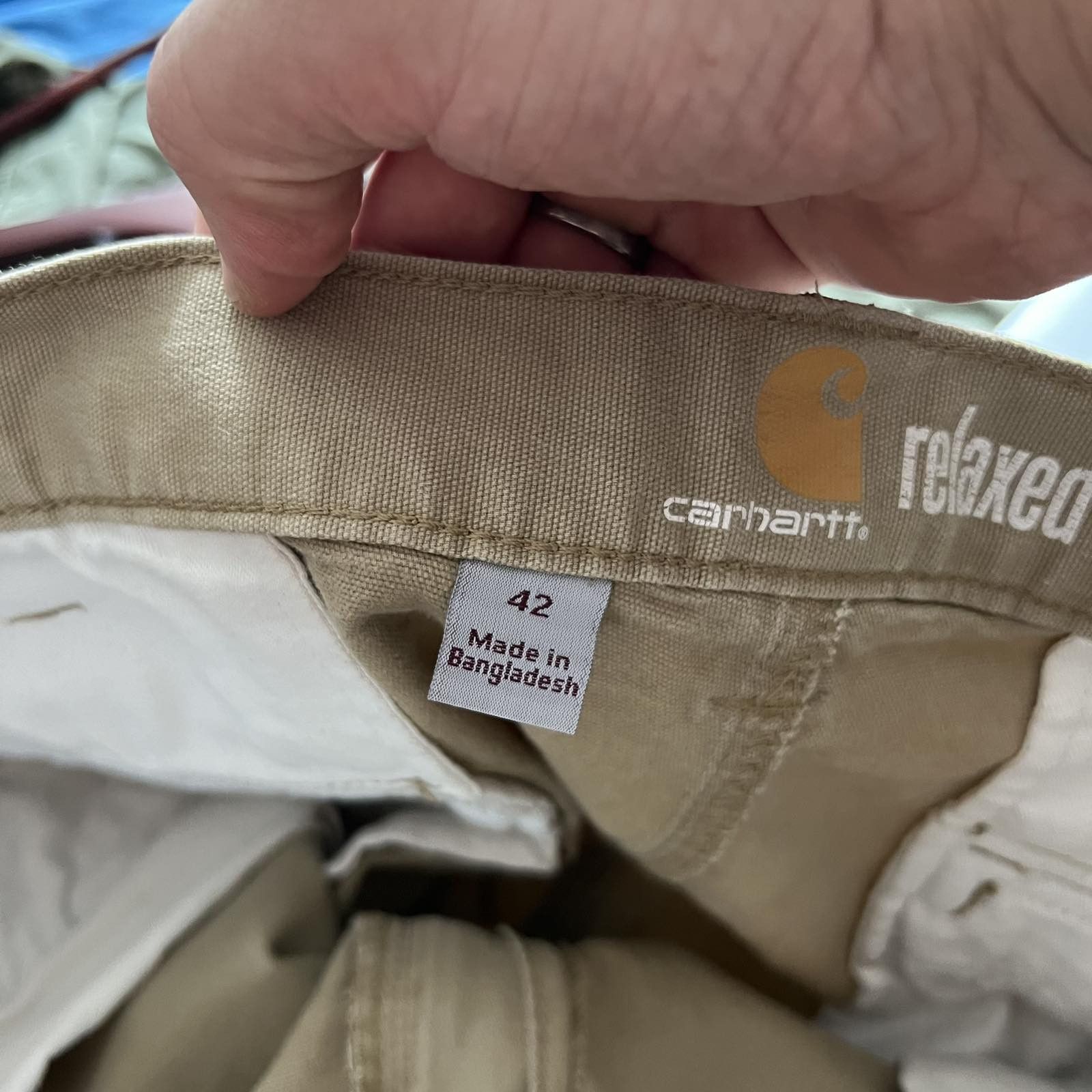 Carhartt Carhartt Canvas Cargo Shorts Skater Grunge Baggy Sz 42 Size US 42 / EU 58 - 4 Thumbnail