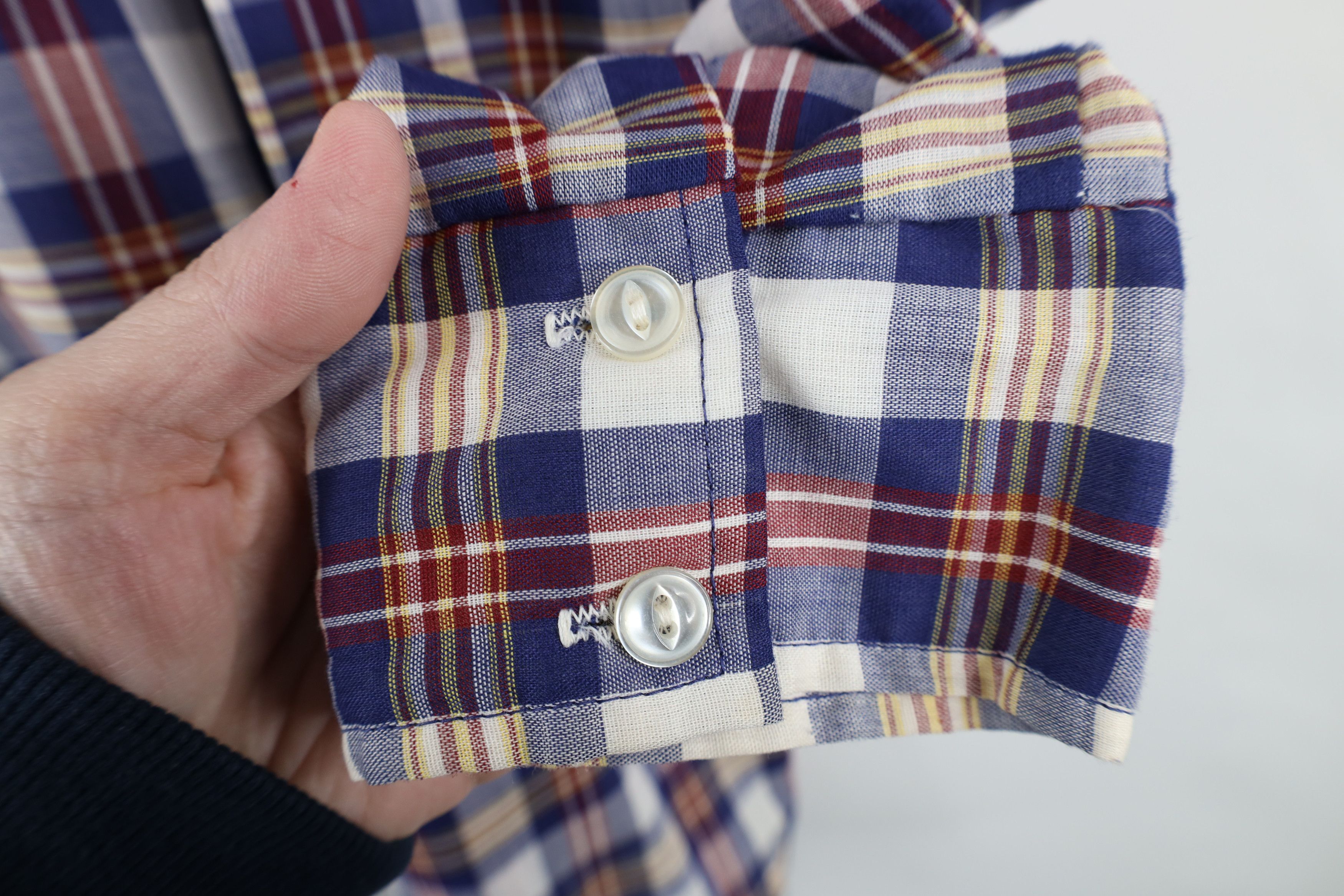 Vintage Vintage 60s 70s Rockabilly Cowboy Western Button Shirt Plaid Size US XL / EU 56 / 4 - 6 Thumbnail