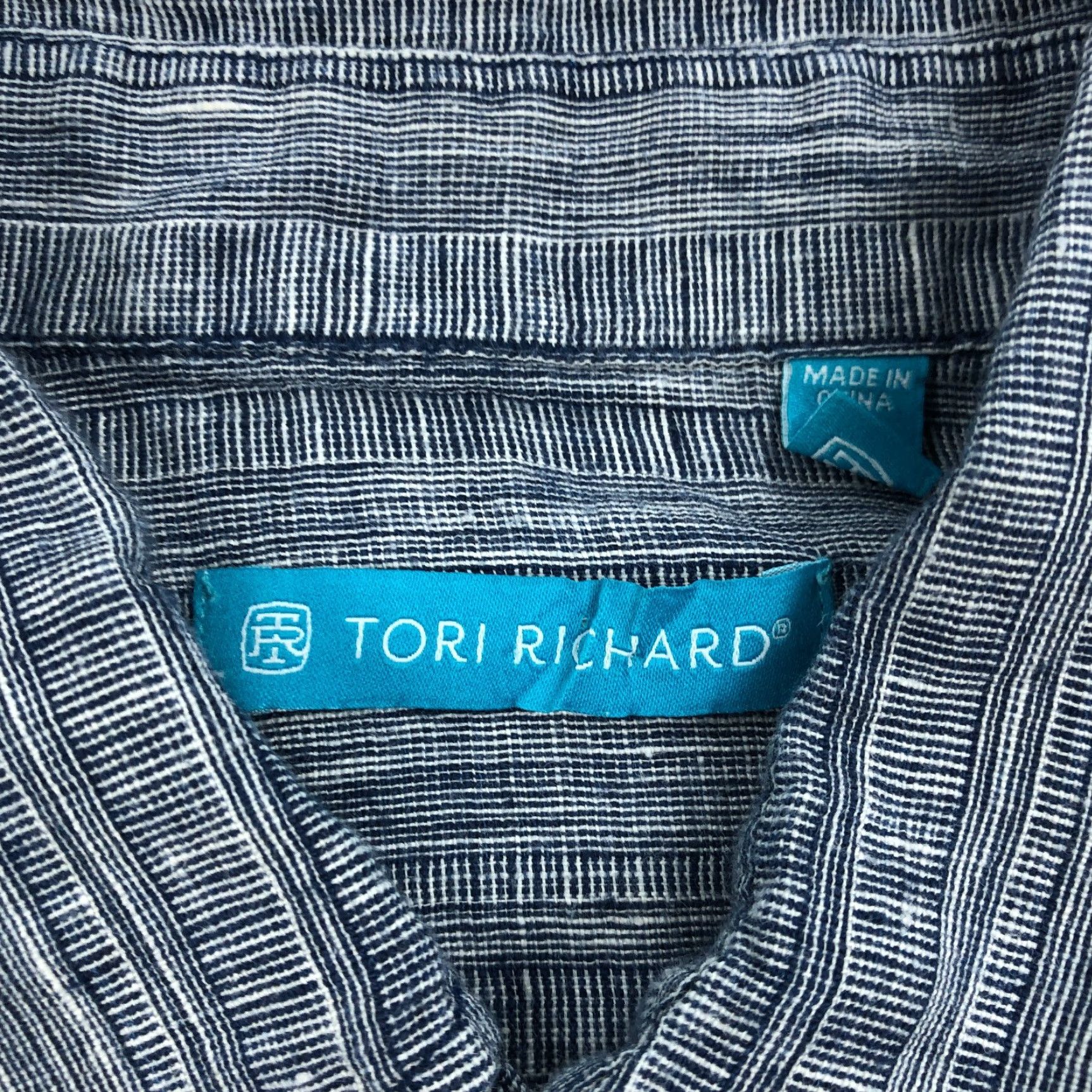 Tori Richard VINTAGE Tori Richard Linen Shirt Mens M Short Sleeve Button Up Coastal Size US M / EU 48-50 / 2 - 3 Thumbnail