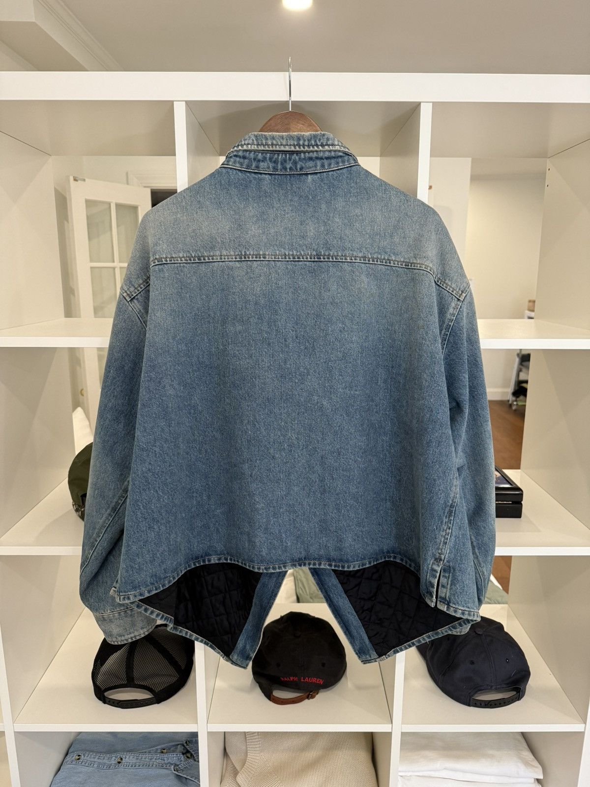 Balenciaga Balenciaga Denim Canadian Swing Shirt Jacket Size US L / EU 52-54 / 3 - 2 Thumbnail