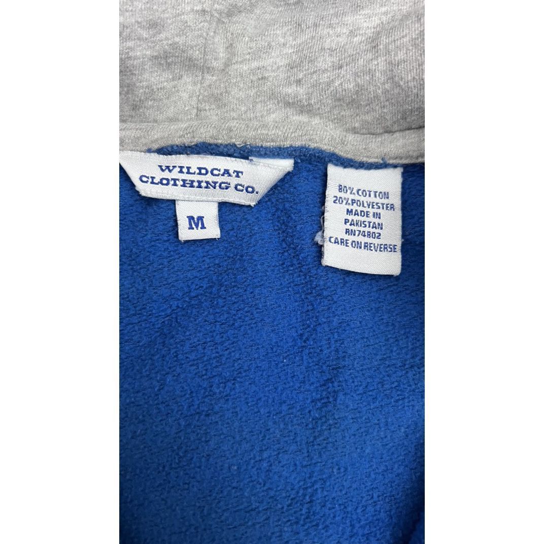 Vintage Vintage Kentucky Wildcats Full Zip Hoodie Blue Men's Size M Size M / US 6-8 / IT 42-44 - 4 Thumbnail