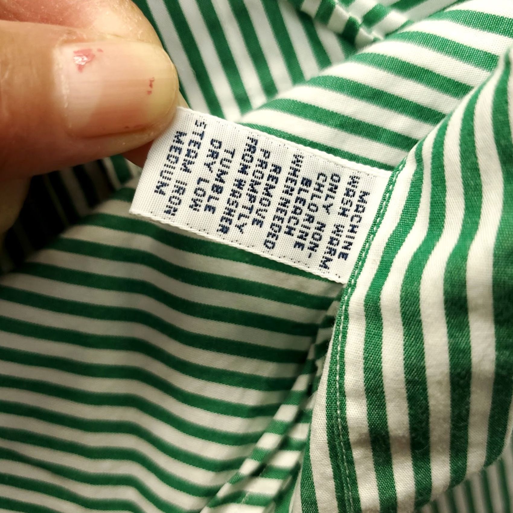 Ralph Lauren Ralph Lauren Dress Shirt Mens 16 Multicolor Striped Yarmouth Pony Logo Button-Down Shirt Size 42R - 6 Thumbnail