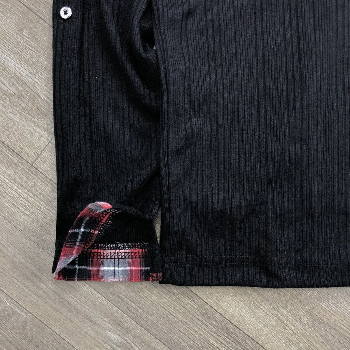 If Six Was Nine 2000s Gilevan Double Layer Lgb Goa Grunge Shirt Jacket Y2K Size US M / EU 48-50 / 2 - 11 Thumbnail