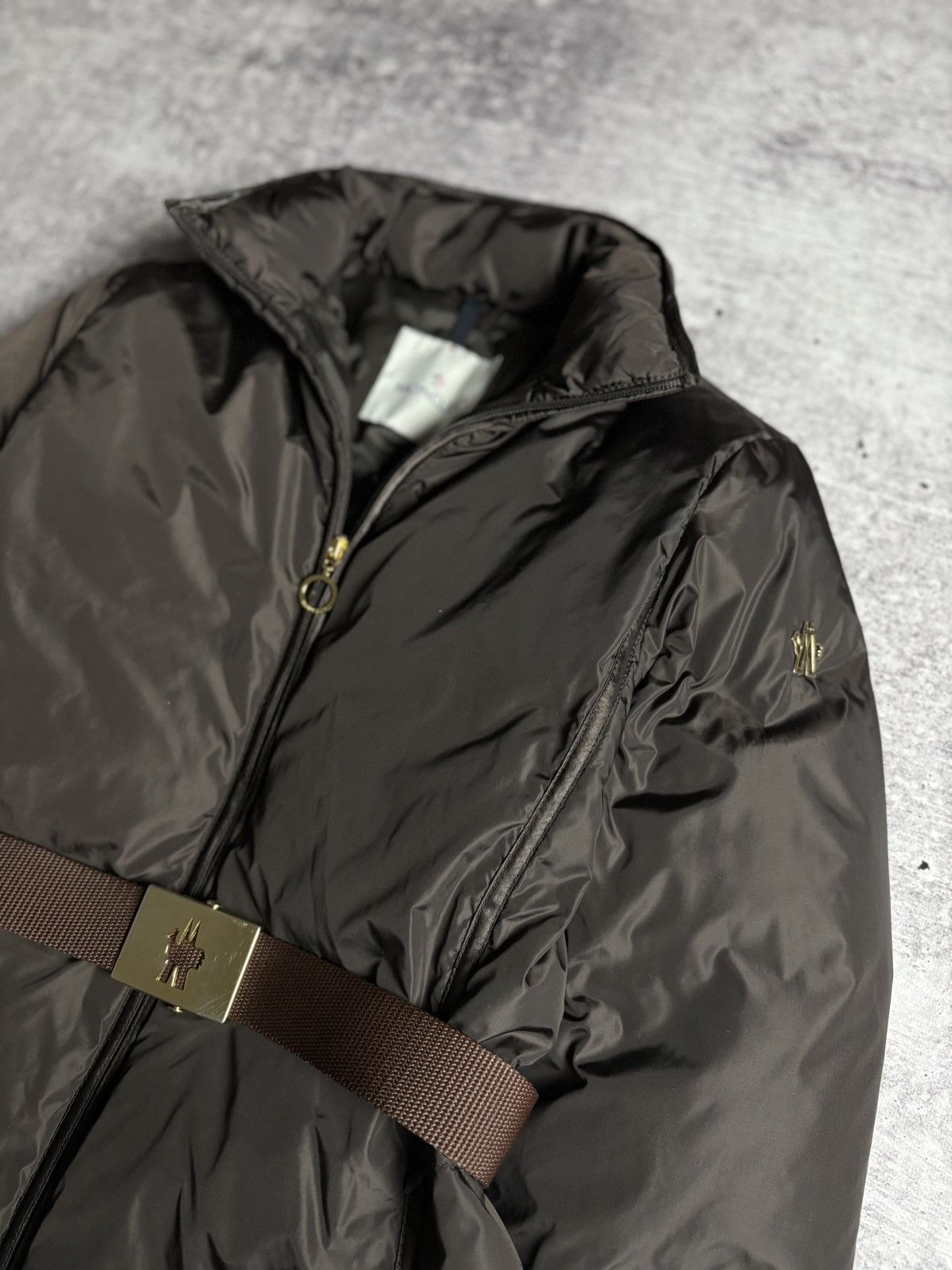 Moncler Moncler Vintage Metal Logo Belt Jacket Size XS / US 0-2 / IT 36-38 - 3 Thumbnail