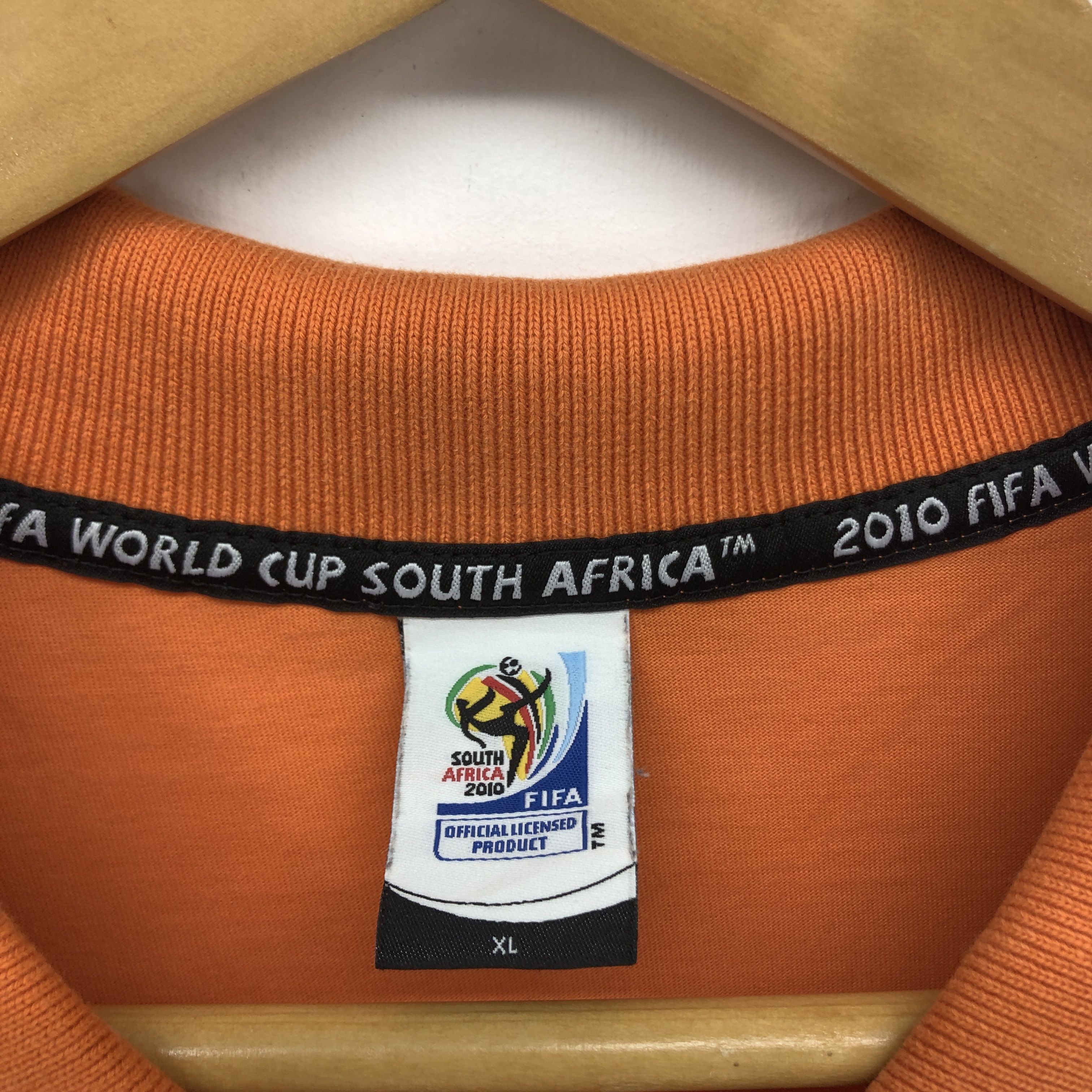 Other FIFA WORLD CUP SOUTH AFRICA 2010 Polo T Shirt #1069-37 Size US L / EU 52-54 / 3 - 5 Thumbnail