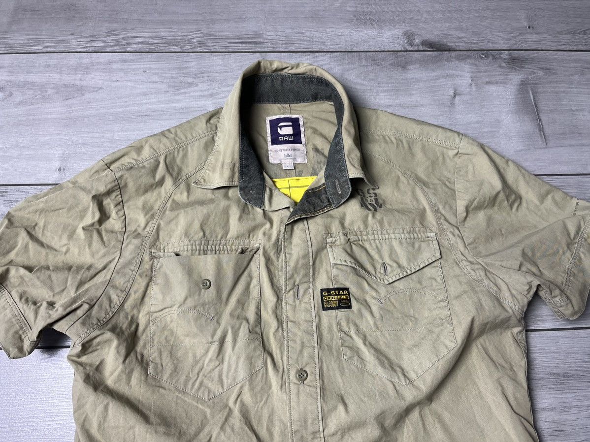 G-Star G star raw shirt short sleeve size Large Size US L / EU 52-54 / 3 - 3 Thumbnail
