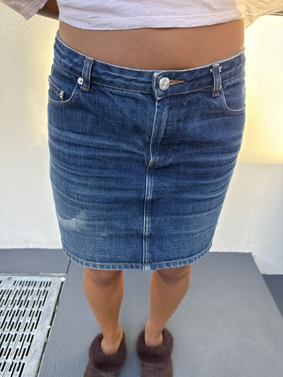 A.P.C. Vintage A.P.C. Denim mini Size 28" / US 6 / IT 42 - 6 Thumbnail