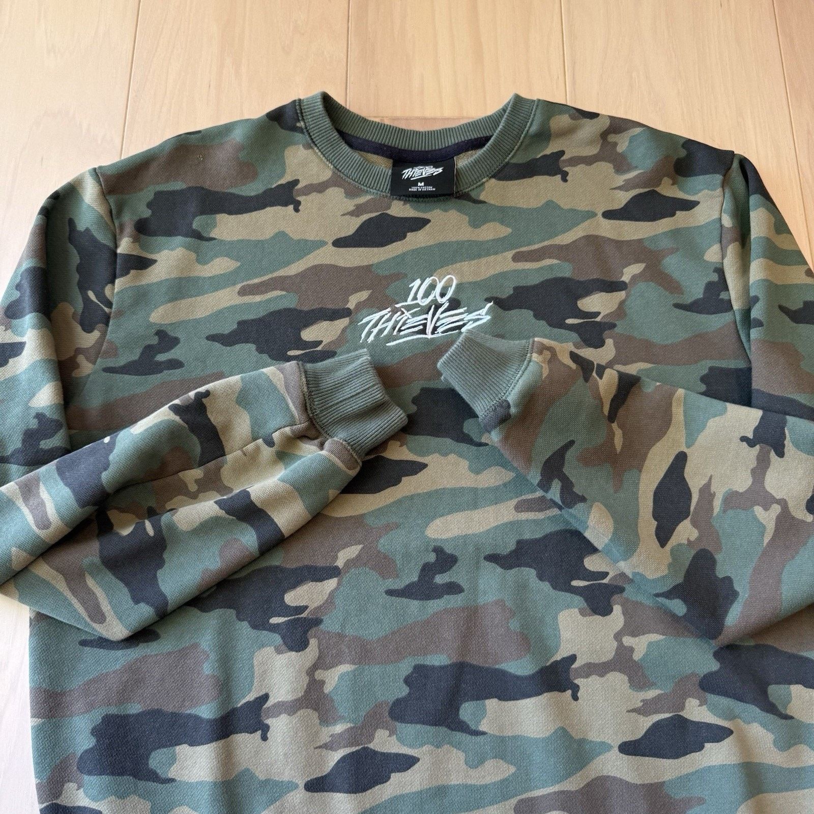 100 Thieves 100 Thieves Sweatshirt Medium Multicolor Camo Los Angeles Size US M / EU 48-50 / 2 - 4 Thumbnail