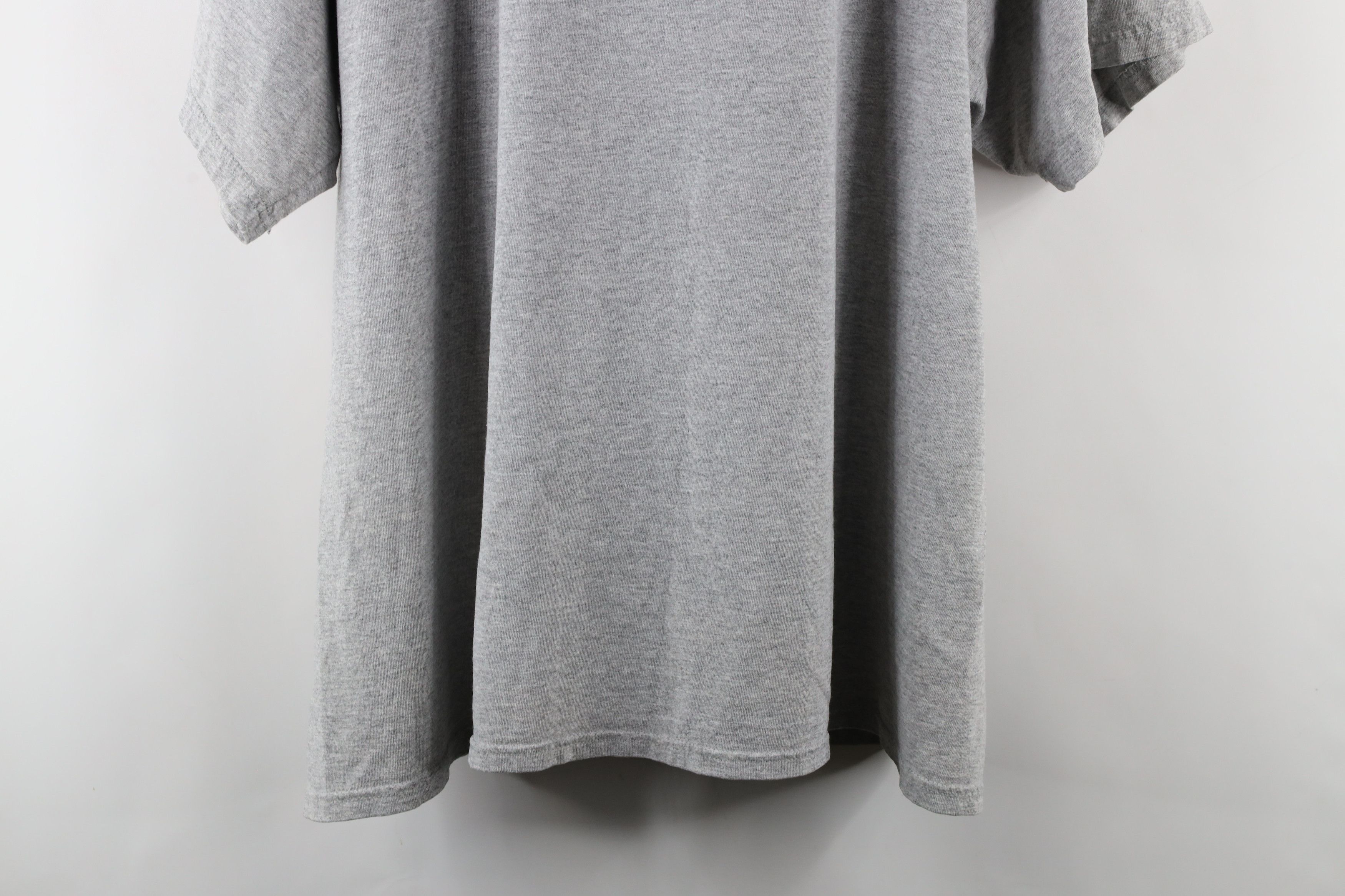 Vintage Vintage 90s University of Michigan Short Sleeve T-Shirt Gray Size US XL / EU 56 / 4 - 11 Thumbnail
