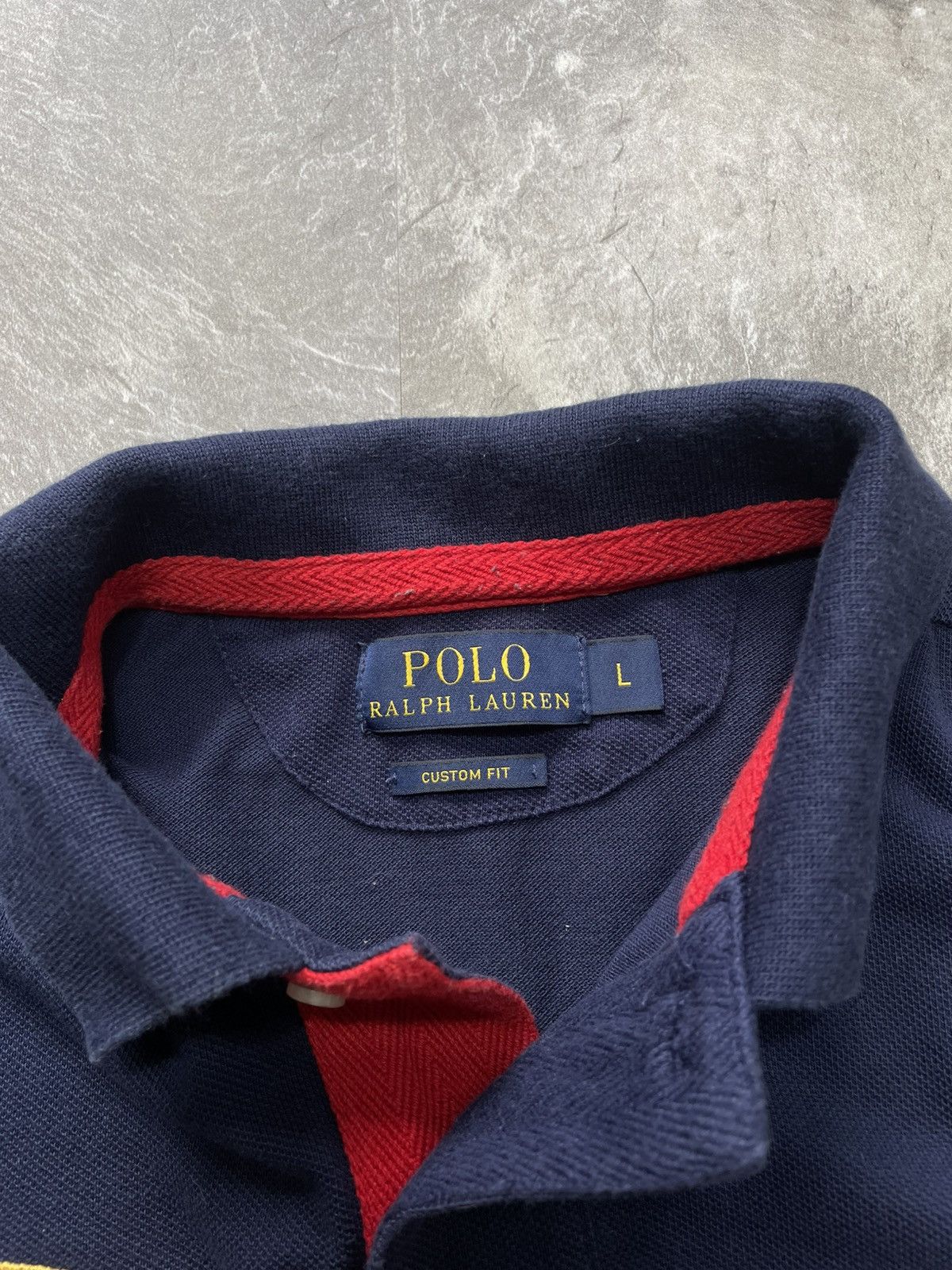 Polo Ralph Lauren Polo Ralph Lauren Vintage Chief Keef Style Polo Shirt USA Size US L / EU 52-54 / 3 - 6 Thumbnail
