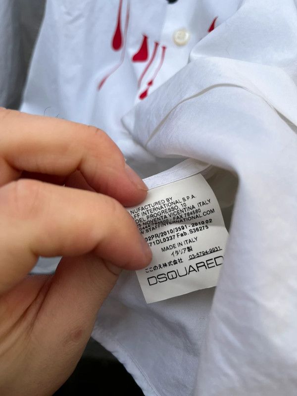 Dsquared Jason Runway Shirt