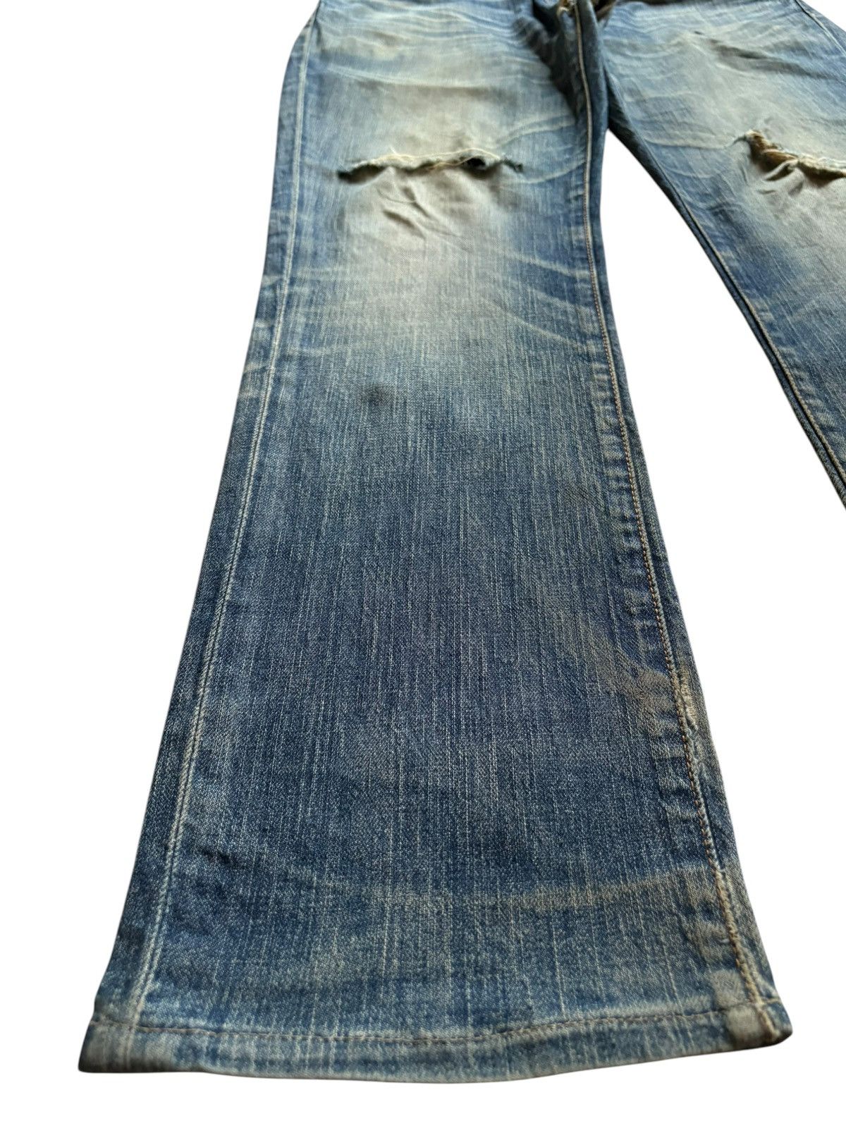 Levi's Vintage 90s Levis 505 Mud Wash Distressed Loose Jeans Size US 34 / EU 50 - 6 Thumbnail