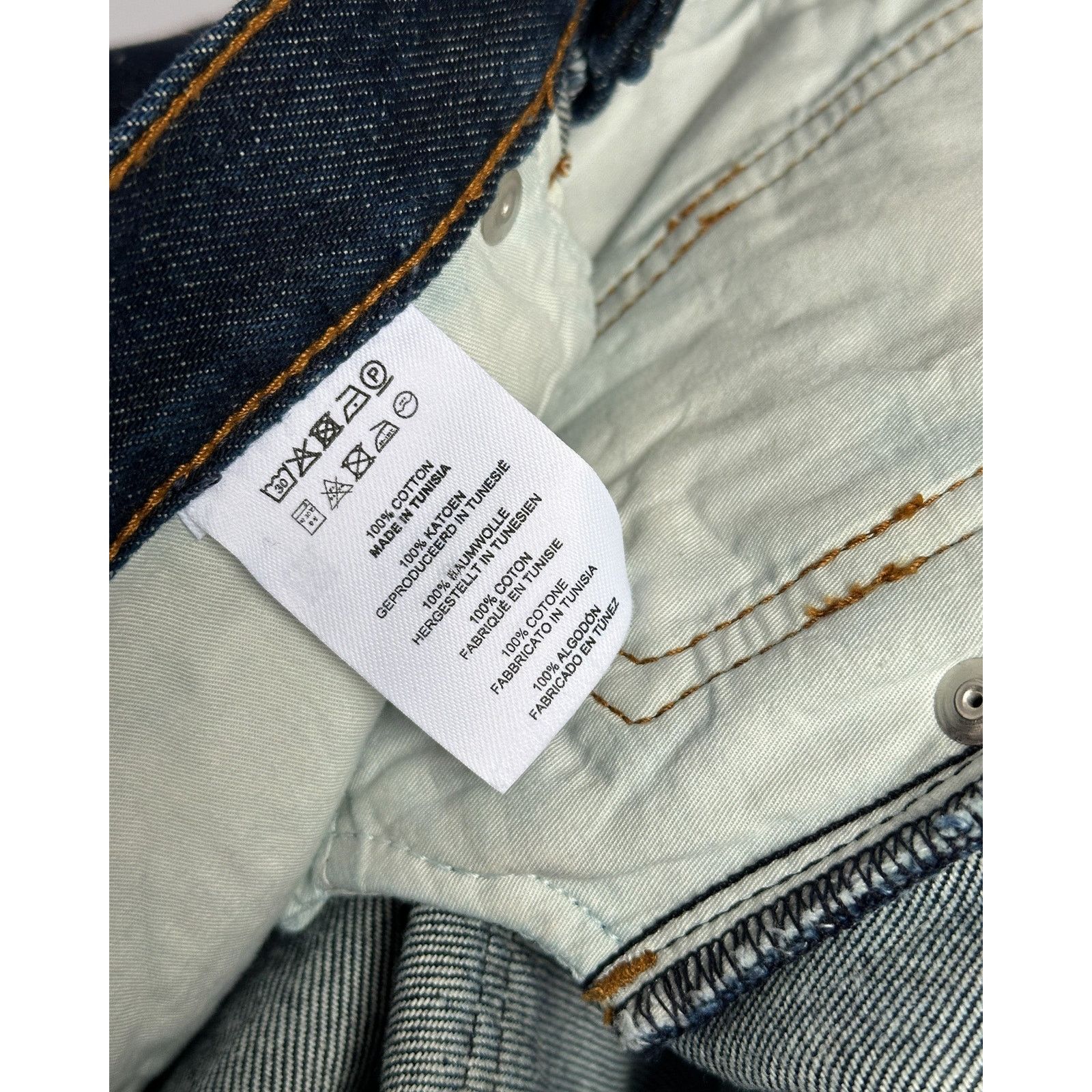 Dries Van Noten Dries Van Noten Straight Jeans Size US 33 - 5 Thumbnail