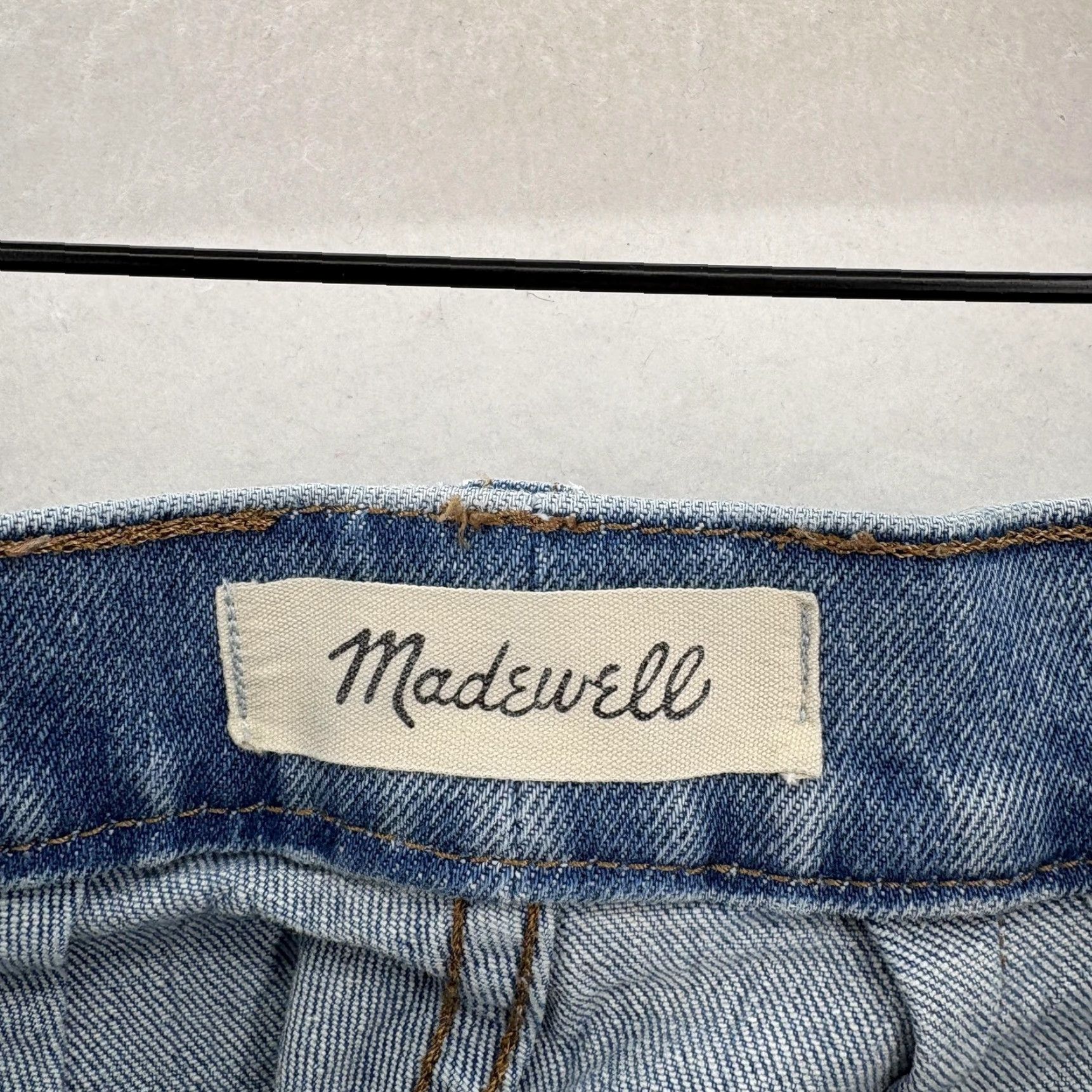 Madewell VINTAGE Madewell Balloon Jeans Womens 32 Blue High Rise Relaxed Tapered Leg Denim Y2K Size 24" / US 00 / IT 34 - 4 Thumbnail