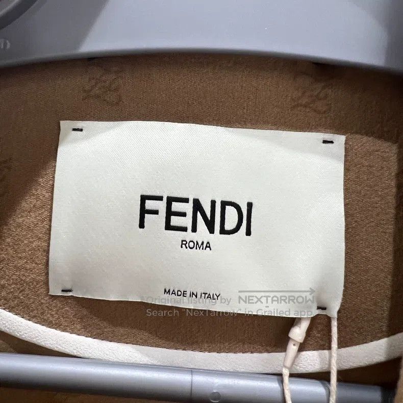 Fendi Fendi Fully printed logo wool blazer Size XS / US 0-2 / IT 36-38 - 3 Thumbnail