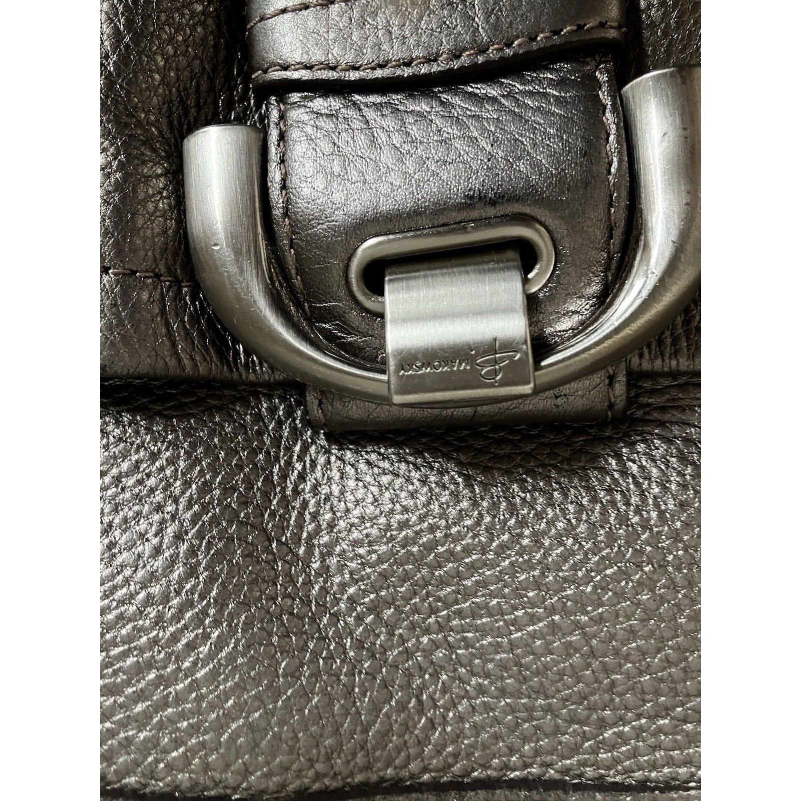 Other B Makowsky Cross Body Shoulder Bag Slim Hobo Purse Leather Size ONE SIZE - 4 Thumbnail