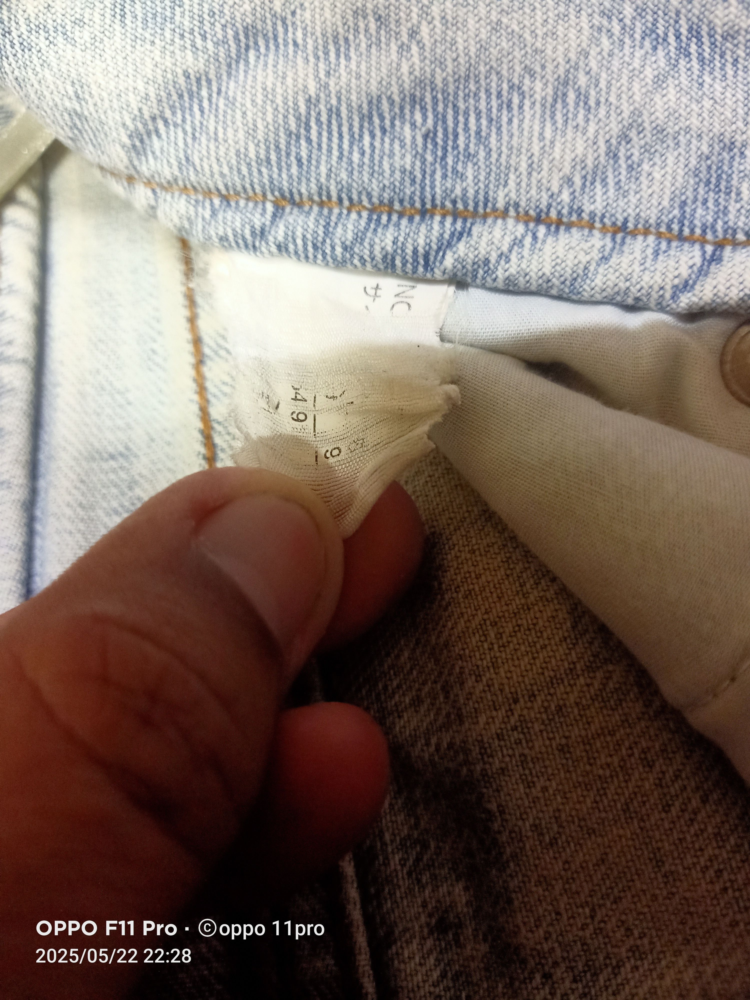 If Six Was Nine × Le Grande Bleu (L.G.B.) Unbrand Double Waist Denim Distressdenim Size US 32 / EU 48 - 17 Thumbnail