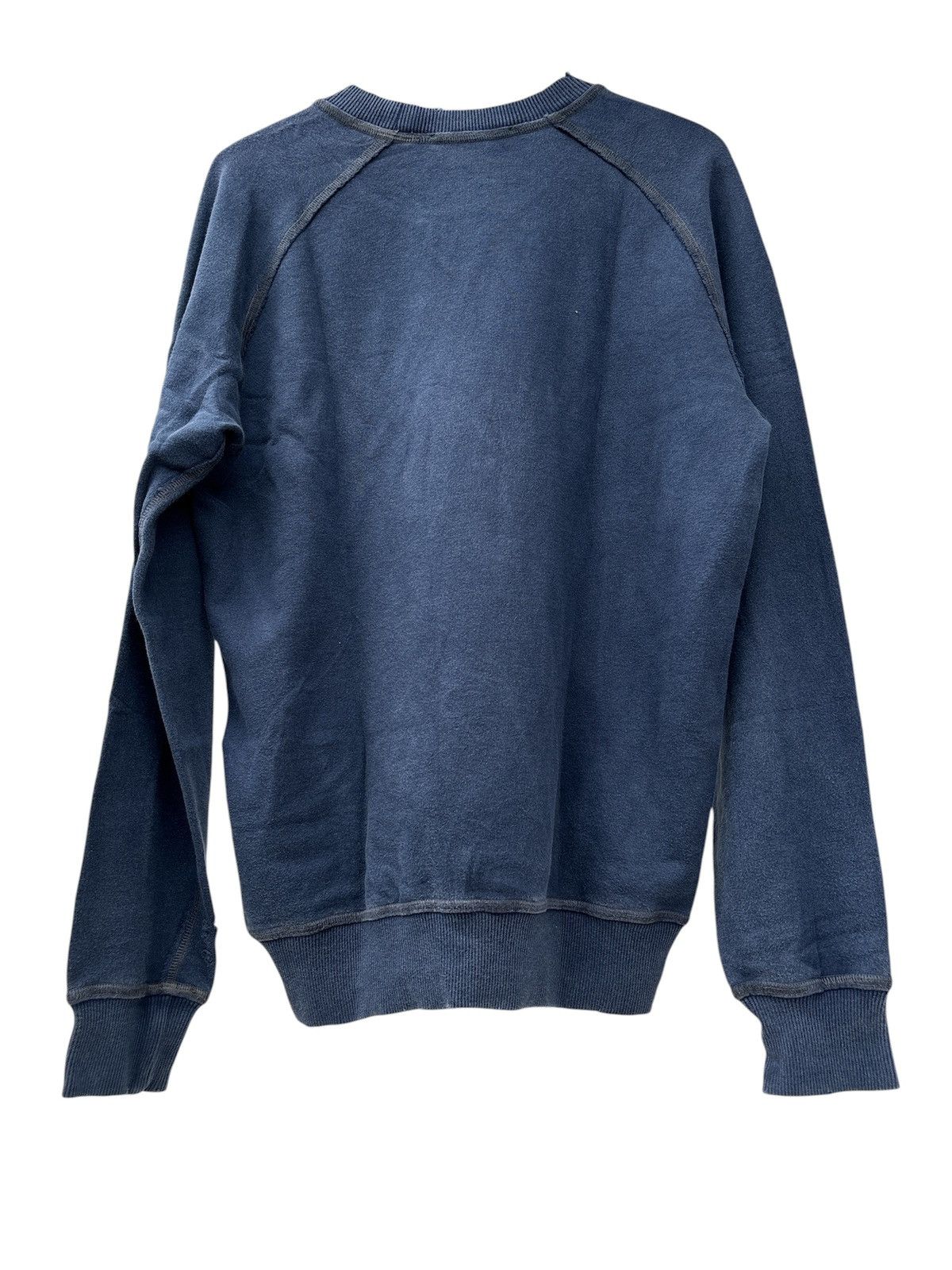 Balmain Post Decarnin Indigo Dyed Sweater Size US M / EU 48-50 / 2 - 7 Thumbnail