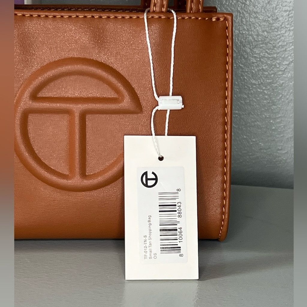 Telfar Small tan telfar shopping bag Size ONE SIZE - 7 Thumbnail