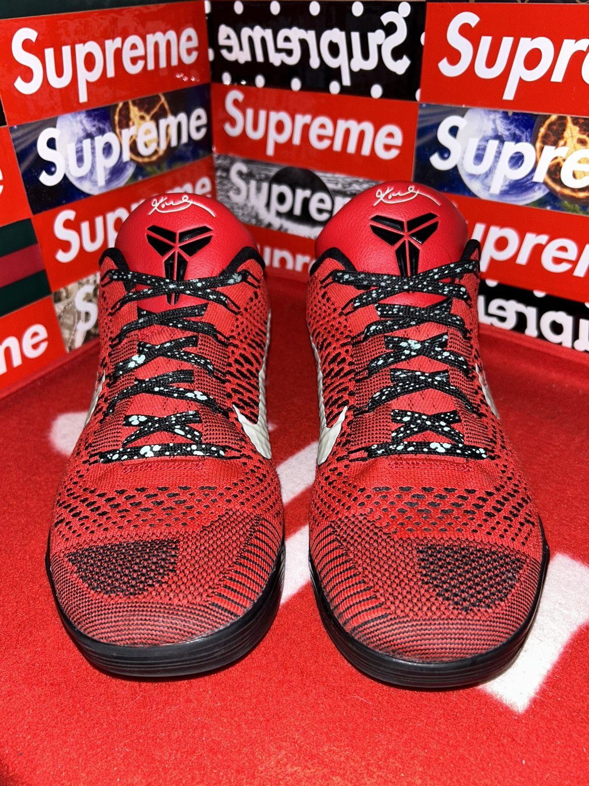 Nike Nike Kobe 9 Elite Low "University Red" 639045-600 11 VNDS Size US 11 / EU 44 - 2 Thumbnail
