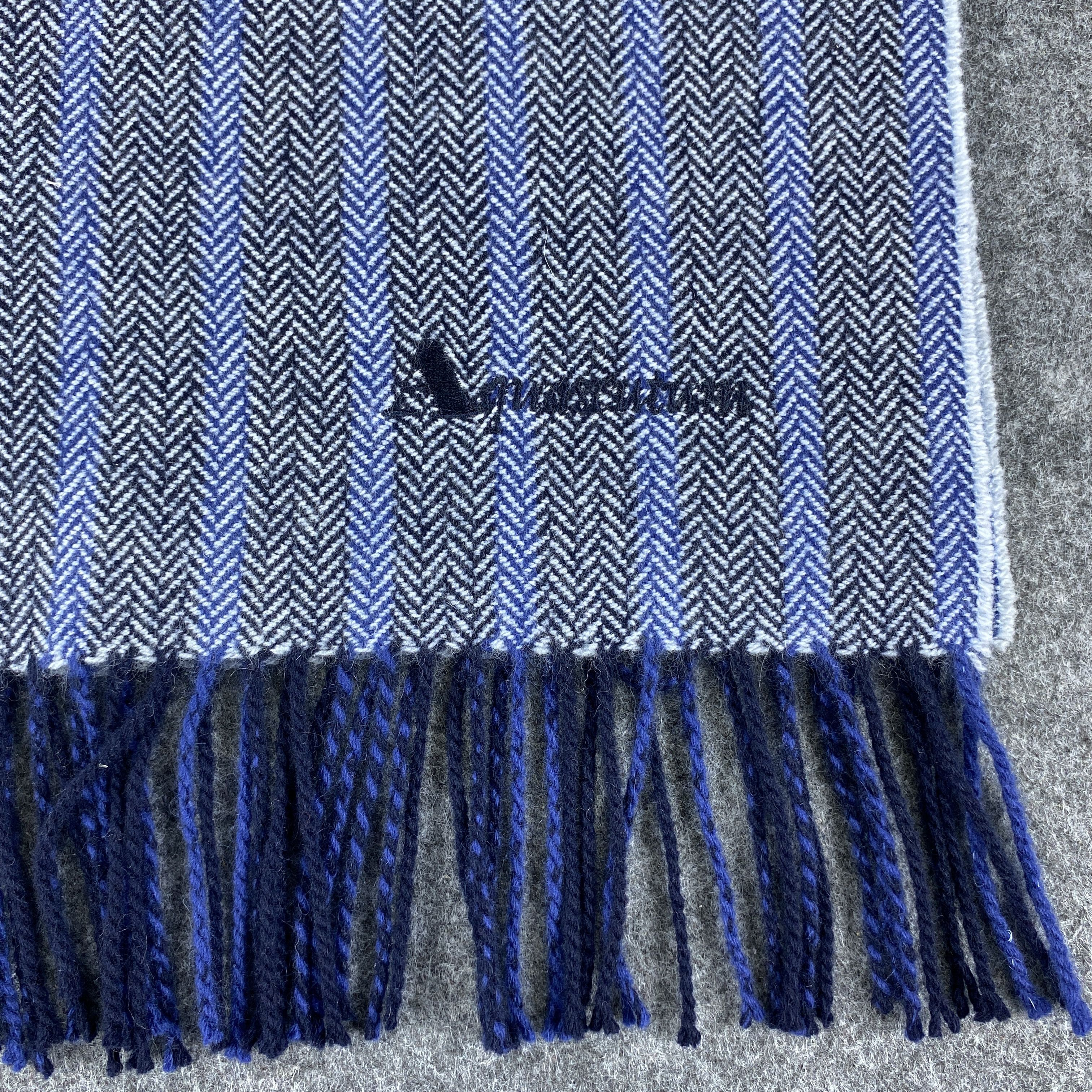 Aquascutum × Vintage Aquascutum Scarf # Muffler # Neckwear # D589 Size ONE SIZE - 2 Thumbnail